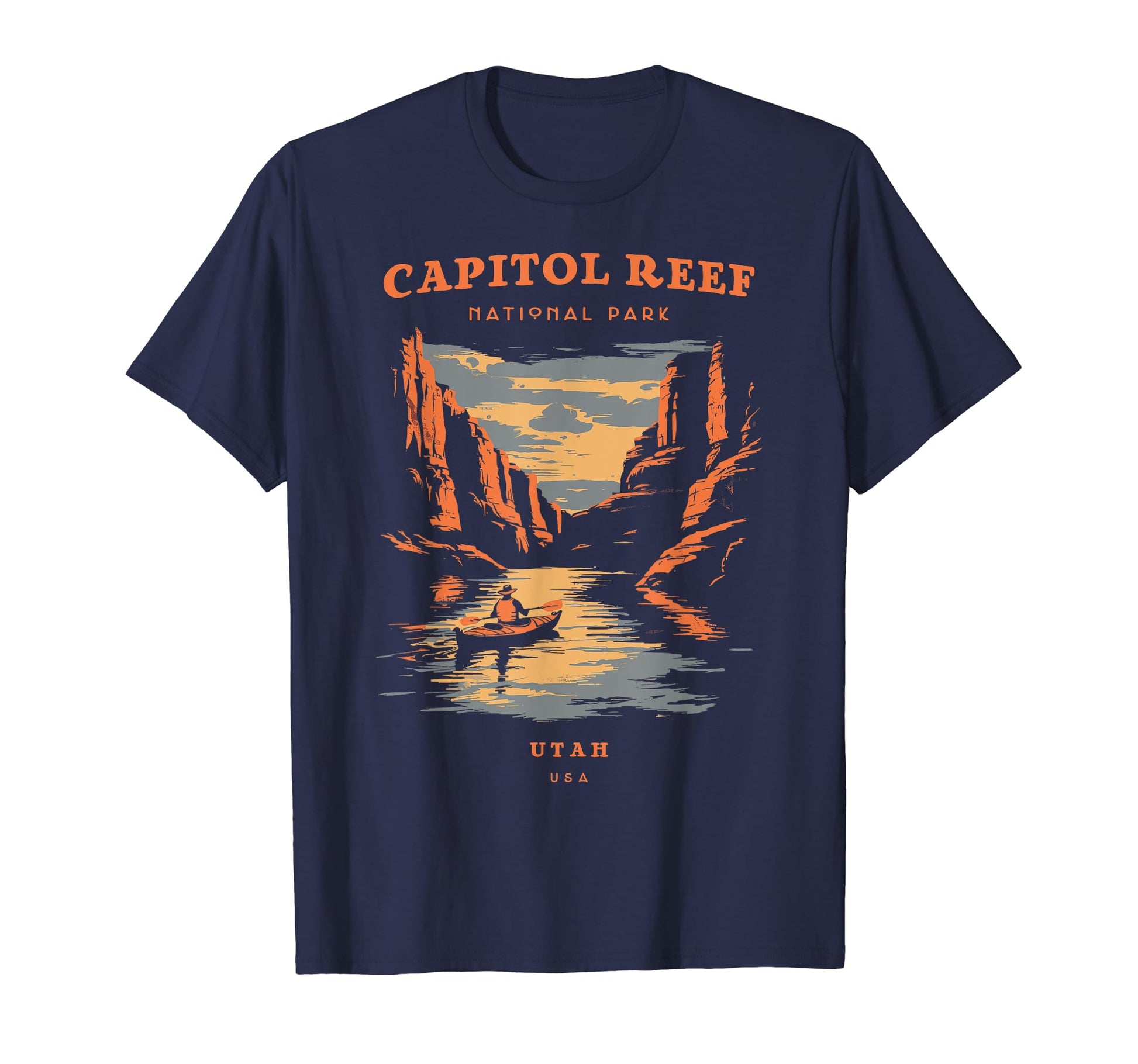 Capitol Reef National Park Utah T-Shirt - Streetwear Style for Adults - T-Shirt, Sweatshirt, Hoodie