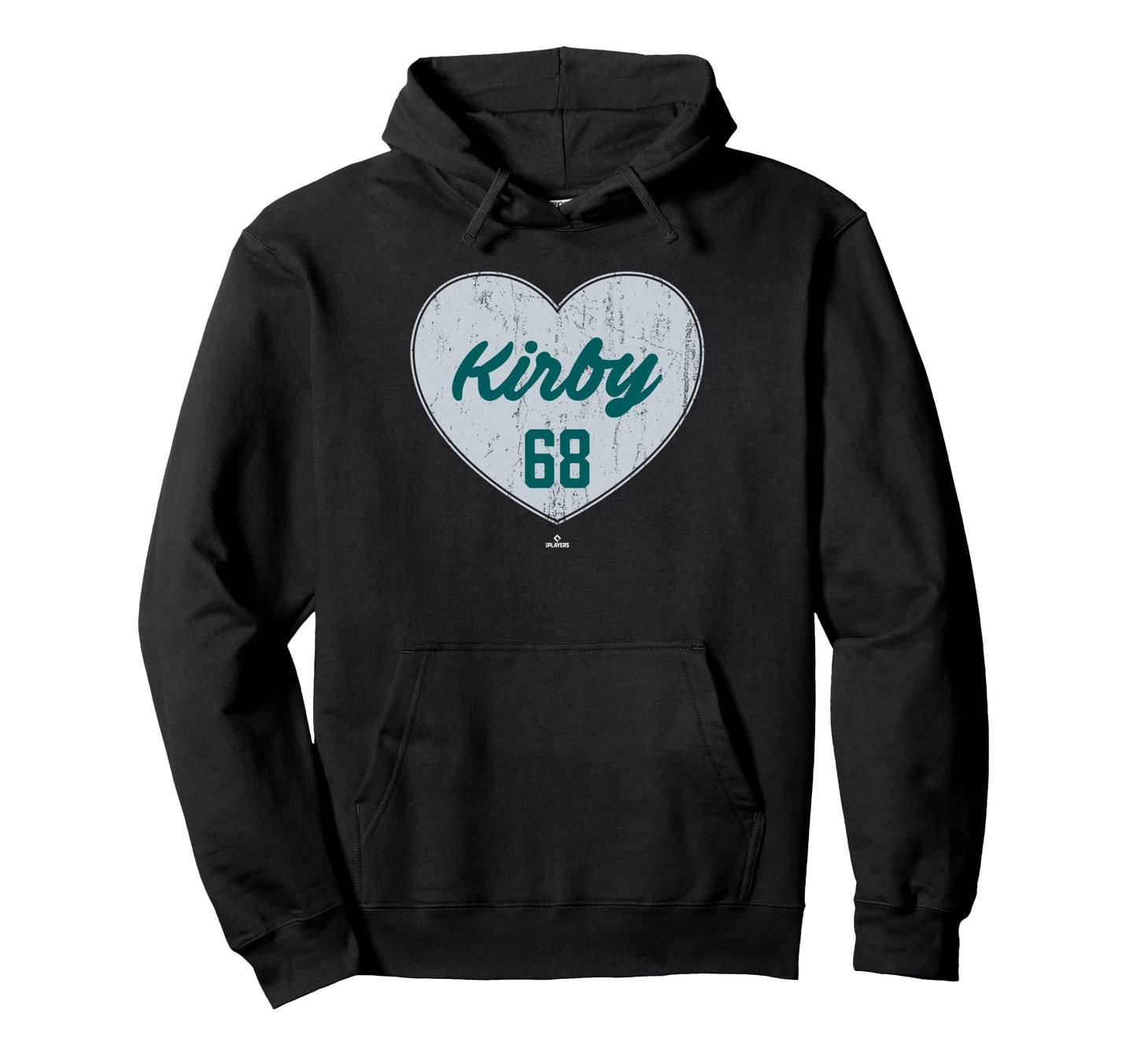 Distressed Heart George Kirby Seattle Hoodie - Aesthetic Graphic Unisex - T-Shirt, Sweatshirt, Hoodie