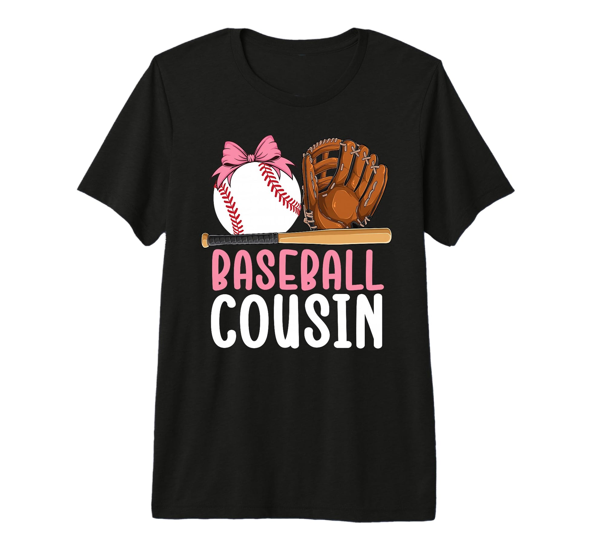 Baseball Cousin Baseball Player T-Shirt - Fun Novelty Design Men Women - T-Shirt, Sweatshirt, Hoodie