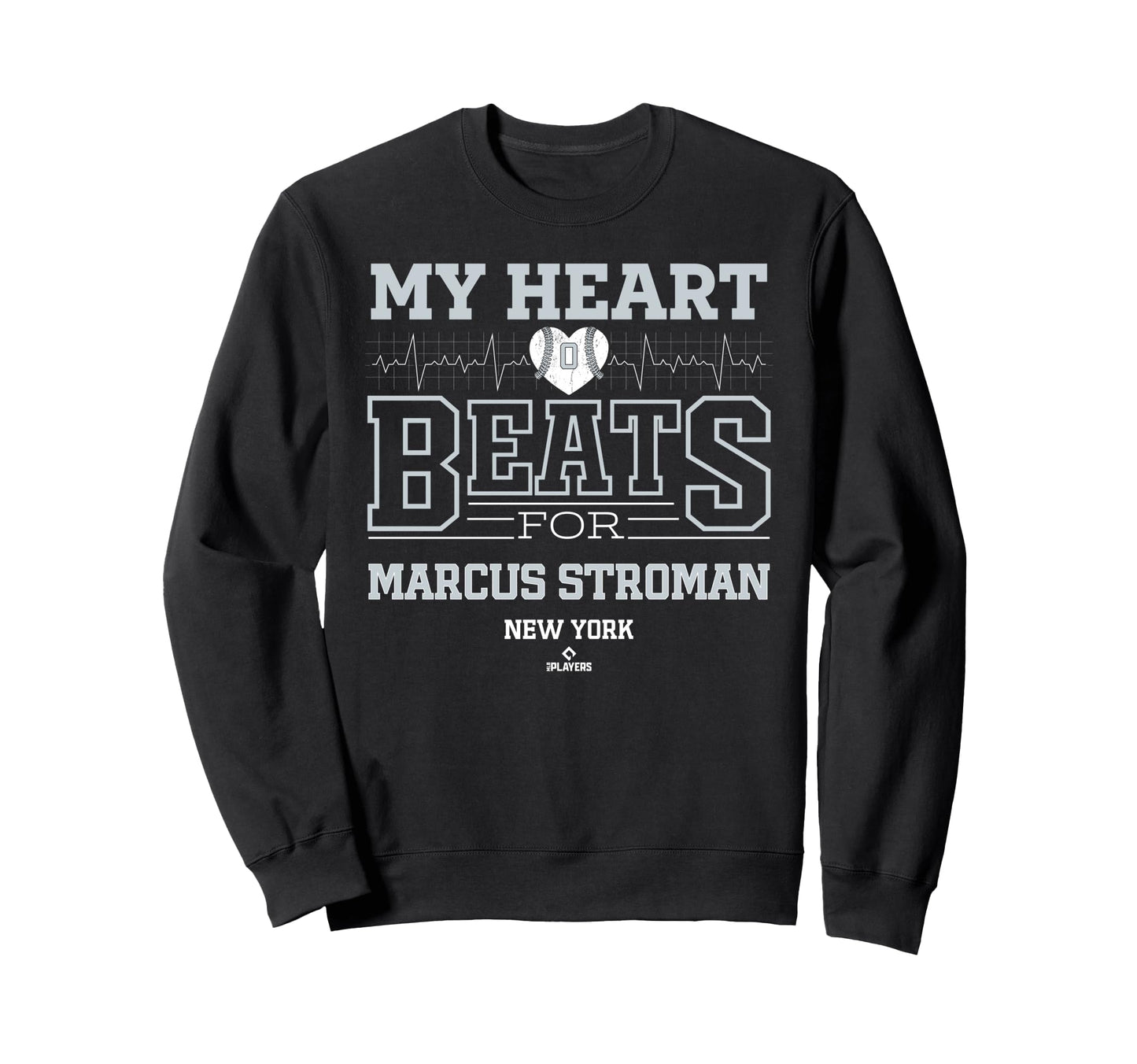 My Heart Beats Marcus Stroman New Sweatshirt - Custom Art Print for Adults - T-Shirt, Sweatshirt, Hoodie