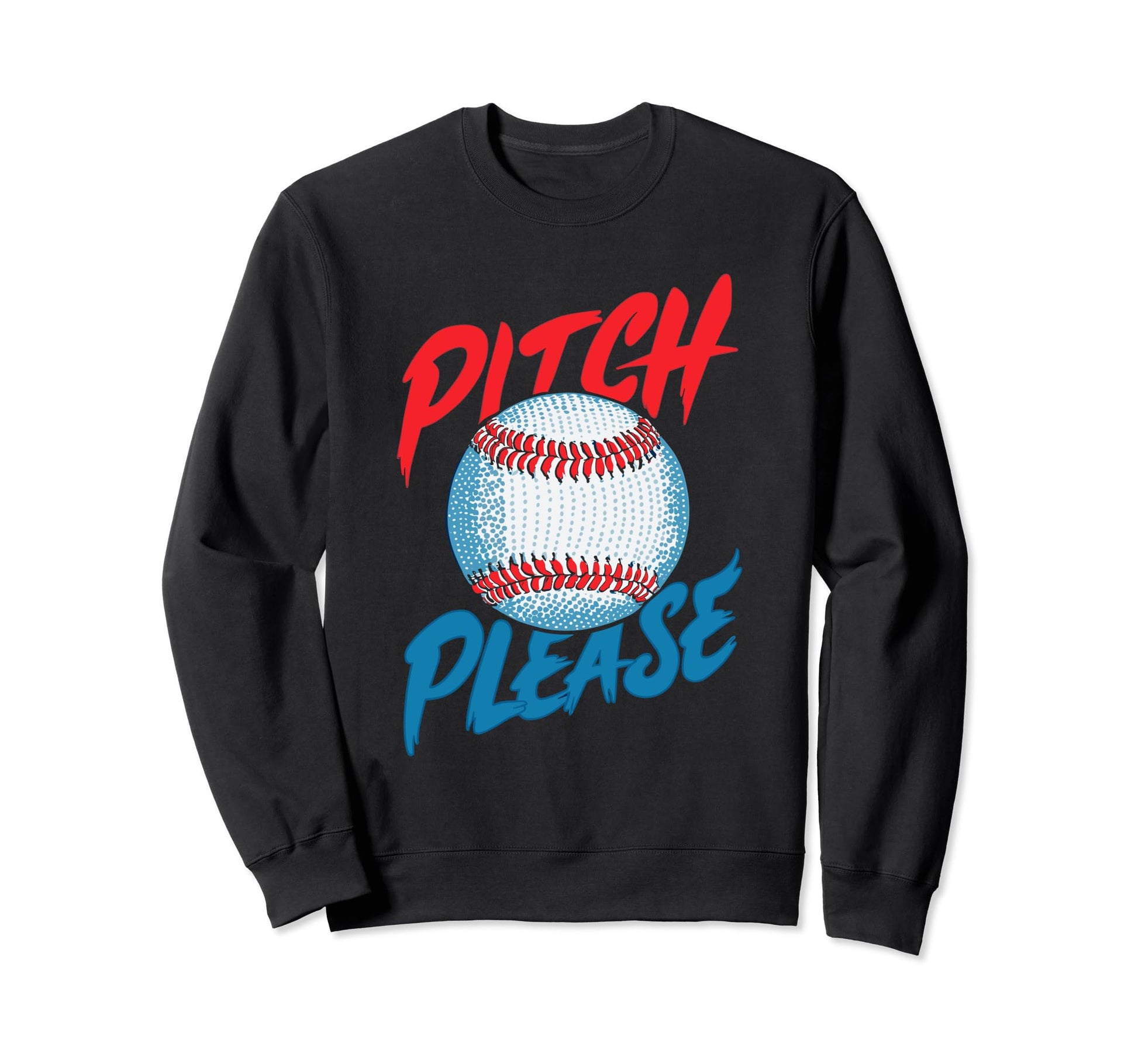 Pitching Baseball Player Pitch Sweatshirt - Fun Novelty Design Men Women - T-Shirt, Sweatshirt, Hoodie