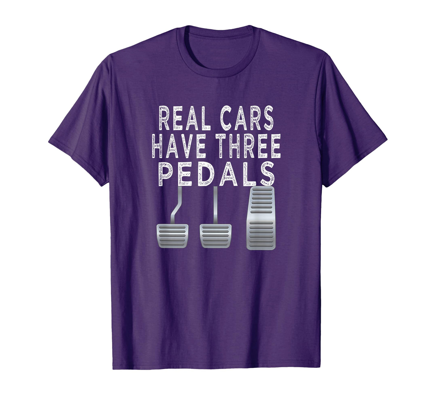 Car Guy Funny Real Cars Have Three T-Shirt - Unique Graphic for Adults - T-Shirt, Sweatshirt, Hoodie