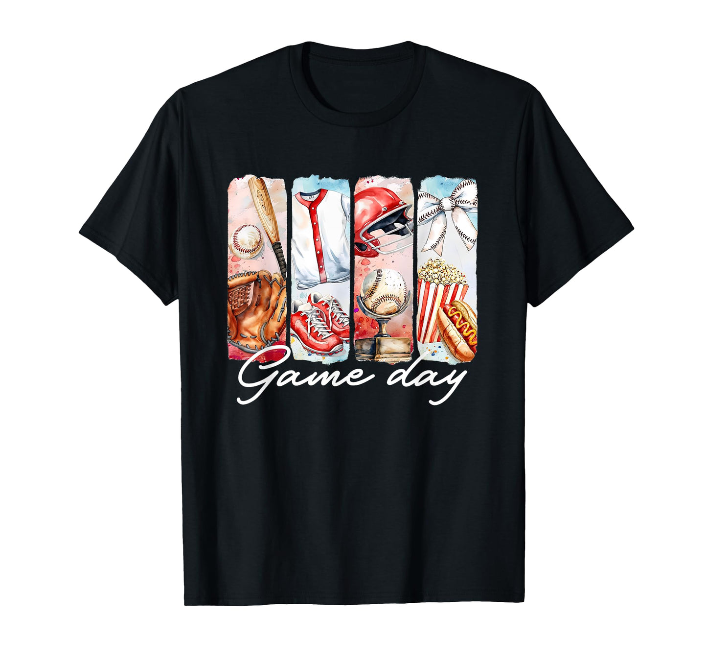 Baseball Mama Coquette Checkered T-Shirt - Casual Everyday Wear Men Women - T-Shirt, Sweatshirt, Hoodie
