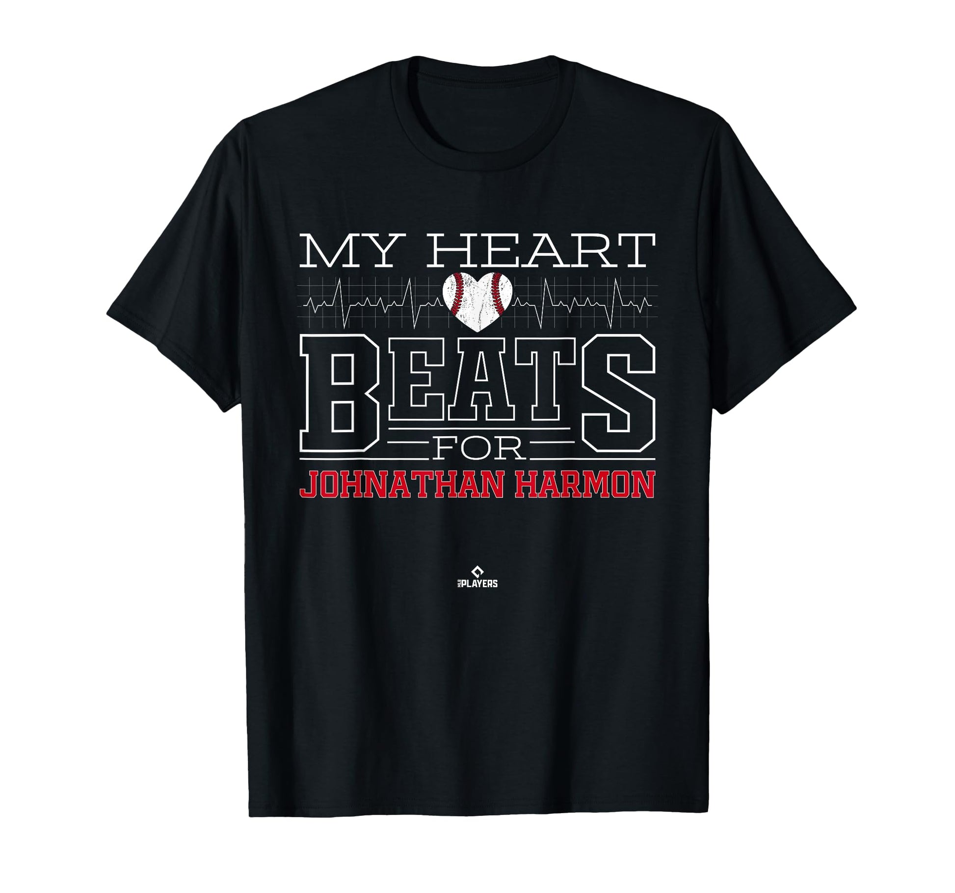 My Heart Beats Johnathan Harmon Prospect T-Shirt - Novelty Apparel Unisex - T-Shirt, Sweatshirt, Hoodie