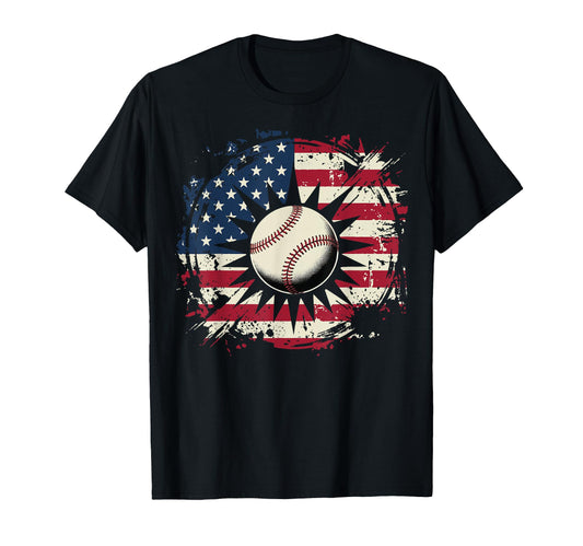 American Flag Patriot Usa Flag 4Th T-Shirt - Casual Everyday Wear Unisex - T-Shirt, Sweatshirt, Hoodie