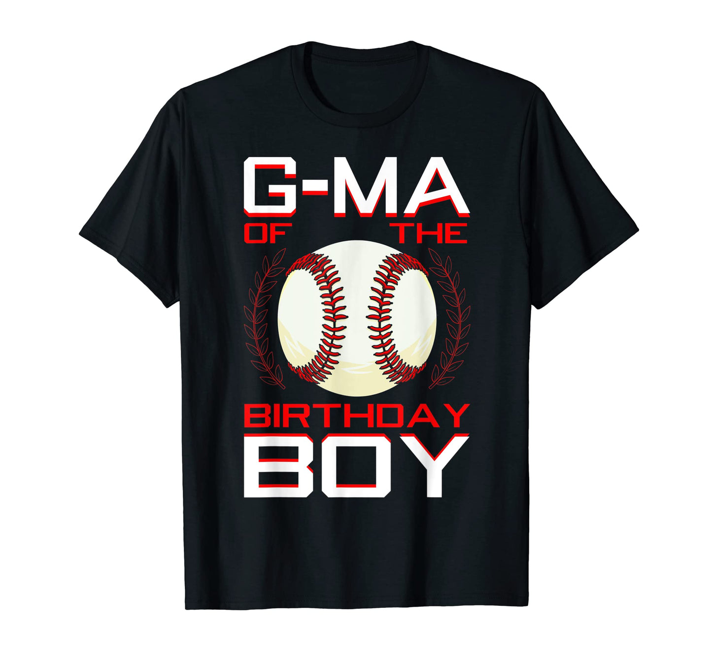 G Ma Birthday Baseball Theme Bday T-Shirt - Aesthetic Graphic Men Women - T-Shirt, Sweatshirt, Hoodie