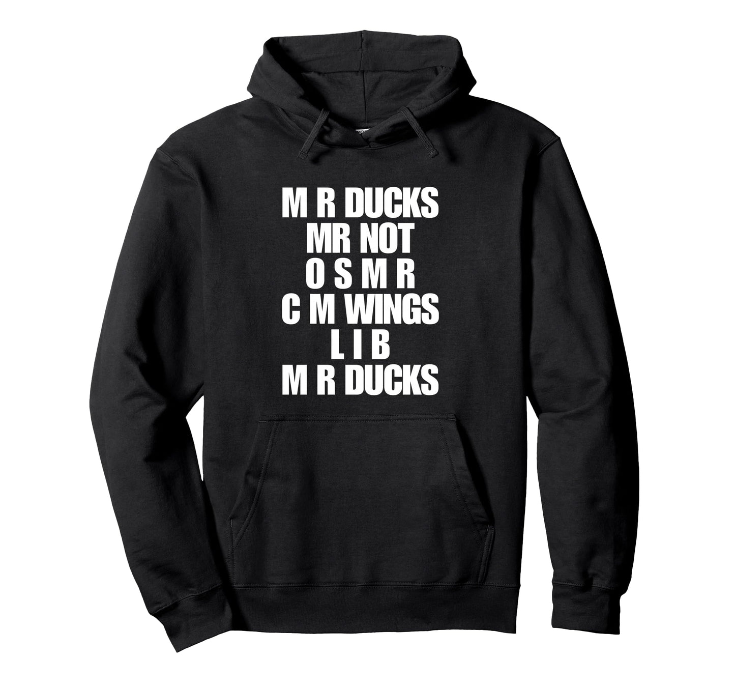 Funny Duck Lover Phrase M R Ducks Y2K Hoodie - Custom Art Print Unisex - T-Shirt, Sweatshirt, Hoodie
