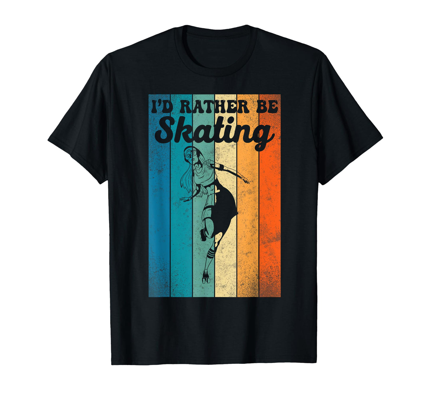 Roller Skating Skate 1970S T-Shirt - Minimalist Print Men Women - T-Shirt, Sweatshirt, Hoodie