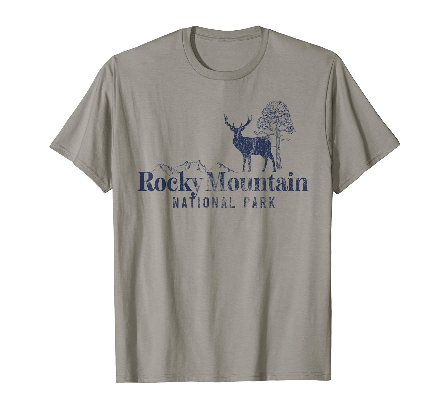 Rocky Mountain National Park 70S 80S T-Shirt - Fun Novelty Design Men Women - T-Shirt, Sweatshirt, Hoodie