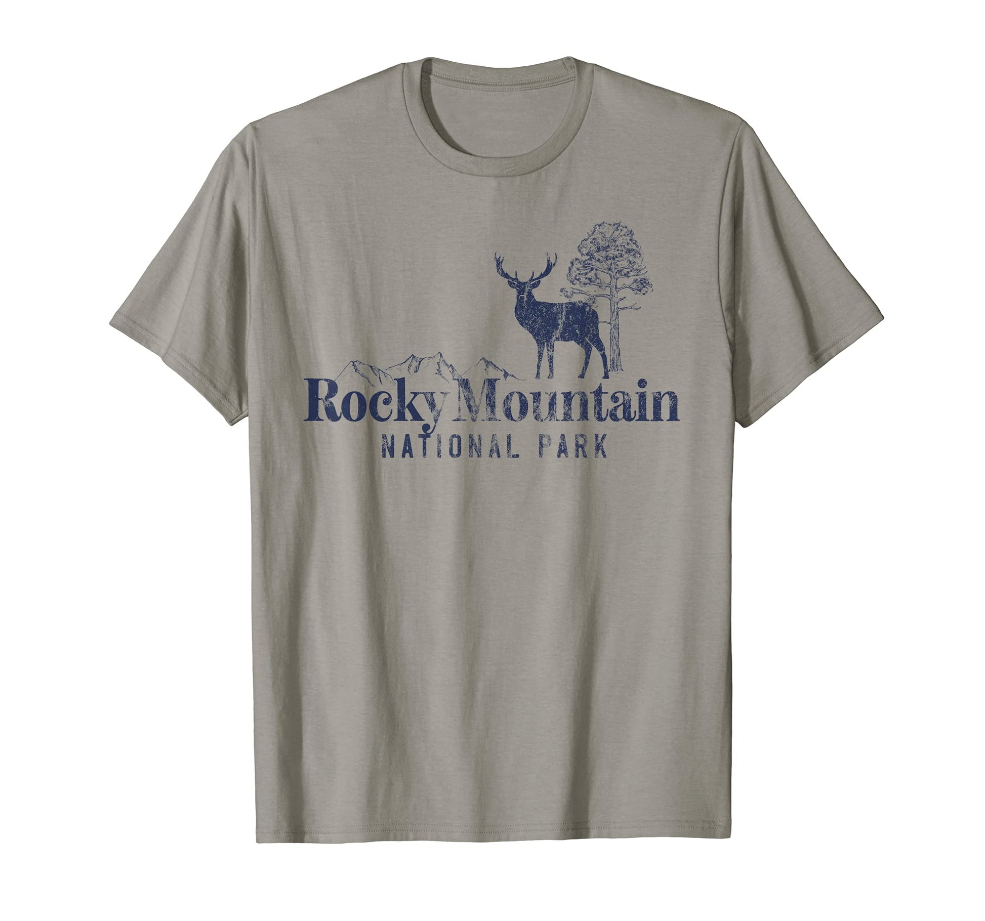 Rocky Mountain National Park 70S 80S T-Shirt - Fun Novelty Design Men Women - T-Shirt, Sweatshirt, Hoodie