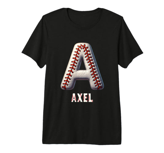 Baseball Home Run Benno Initial Letter T-Shirt - Trendy Graphic Unisex - T-Shirt, Sweatshirt, Hoodie