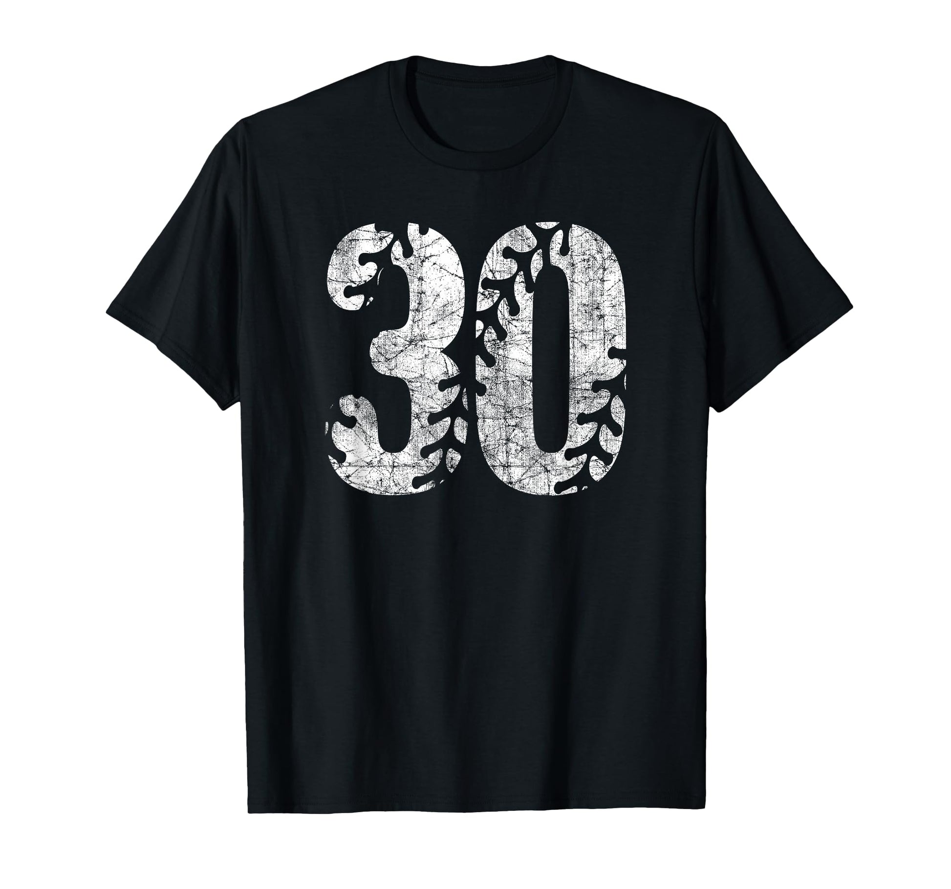 Baseball Softball Mom 30 Number 30 T-Shirt - Casual Everyday Wear Unisex - T-Shirt, Sweatshirt, Hoodie