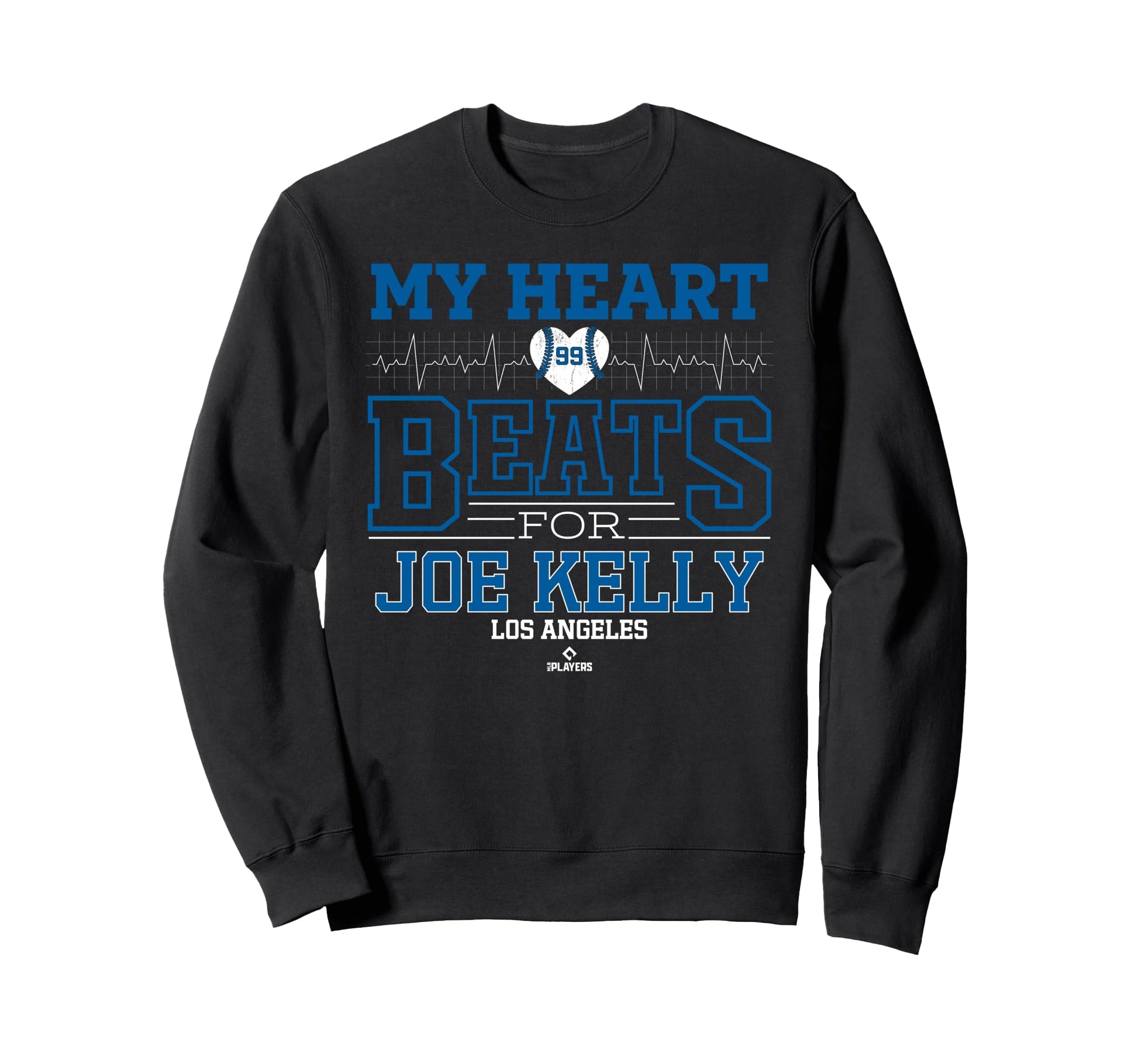My Heart Beats Joe Kelly Los Angeles Sweatshirt - Unique Graphic Men Women - T-Shirt, Sweatshirt, Hoodie