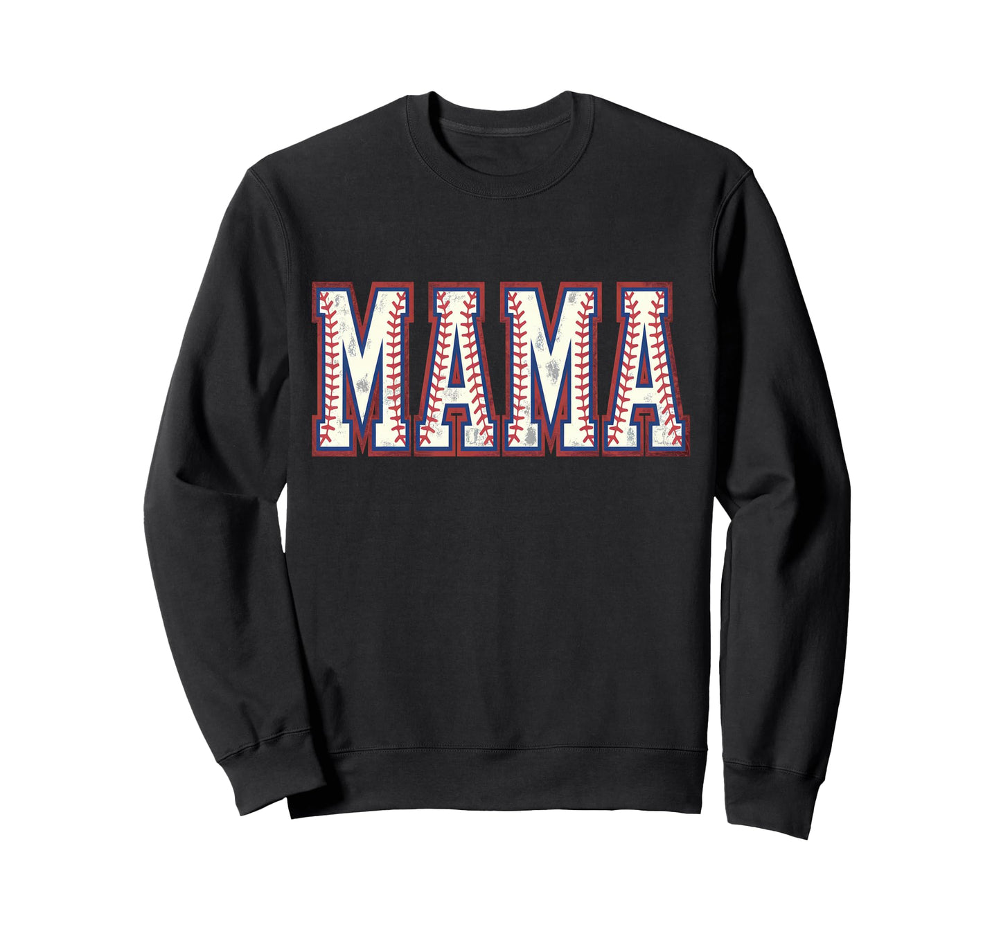 Baseball Mom Game Day Family Mothers Sweatshirt - Streetwear Style Unisex - T-Shirt, Sweatshirt, Hoodie