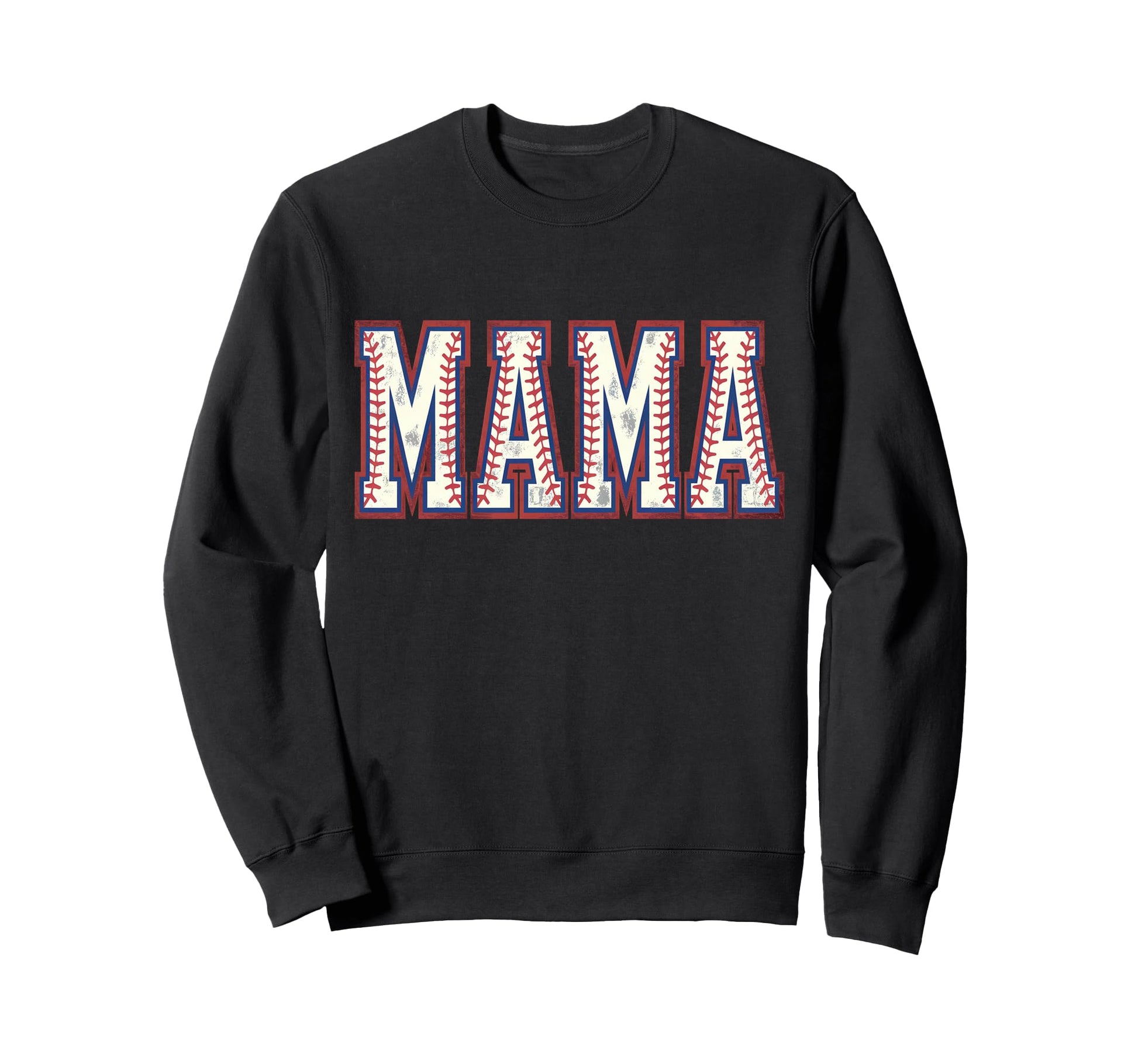 Baseball Mom Game Day Family Mothers Sweatshirt - Streetwear Style Unisex - T-Shirt, Sweatshirt, Hoodie