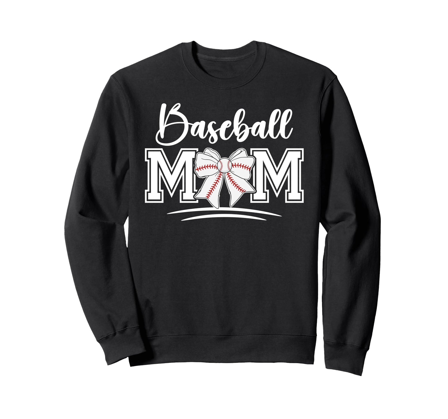 Baseball Mom Baseball Player Sweatshirt - Casual Everyday Wear for Adults - T-Shirt, Sweatshirt, Hoodie