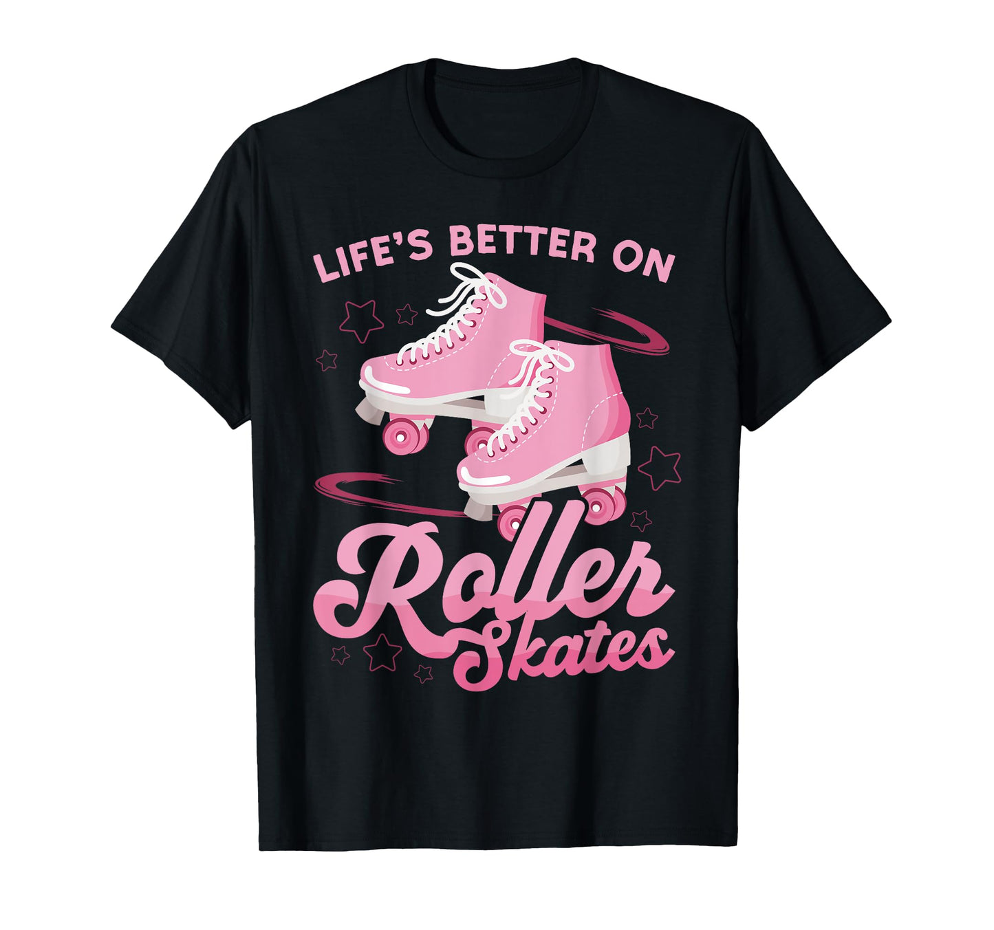 Roller Skating Skate 1970S Lifes T-Shirt - Minimalist Print for Adults - T-Shirt, Sweatshirt, Hoodie