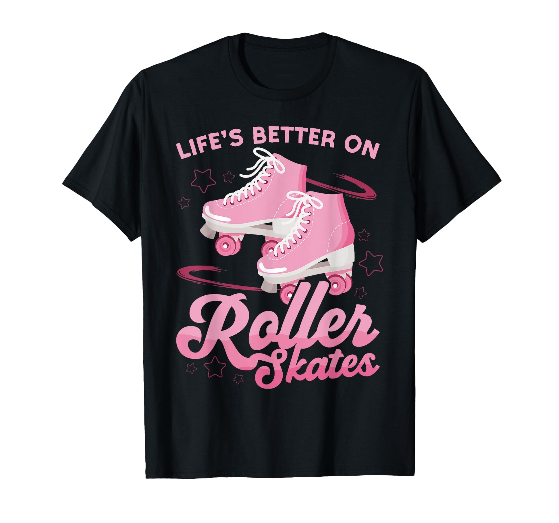 Roller Skating Skate 1970S Lifes T-Shirt - Minimalist Print for Adults - T-Shirt, Sweatshirt, Hoodie
