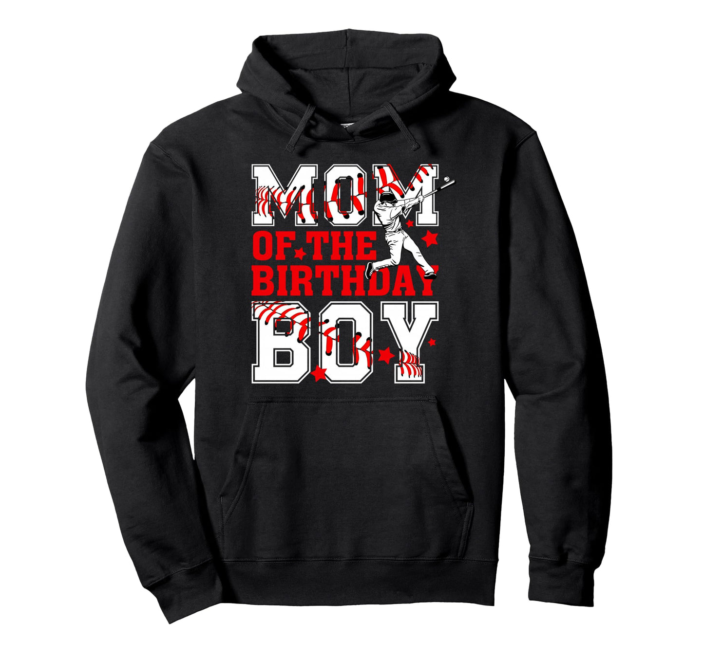 Mom And Dad Birthday Son Baseball Lovers Hoodie - Graphic Print Men Women - T-Shirt, Sweatshirt, Hoodie