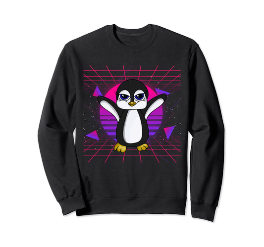 Animal Lover Vaporwave 80S Synthwave Sweatshirt - Trendy Graphic Men Women - T-Shirt, Sweatshirt, Hoodie