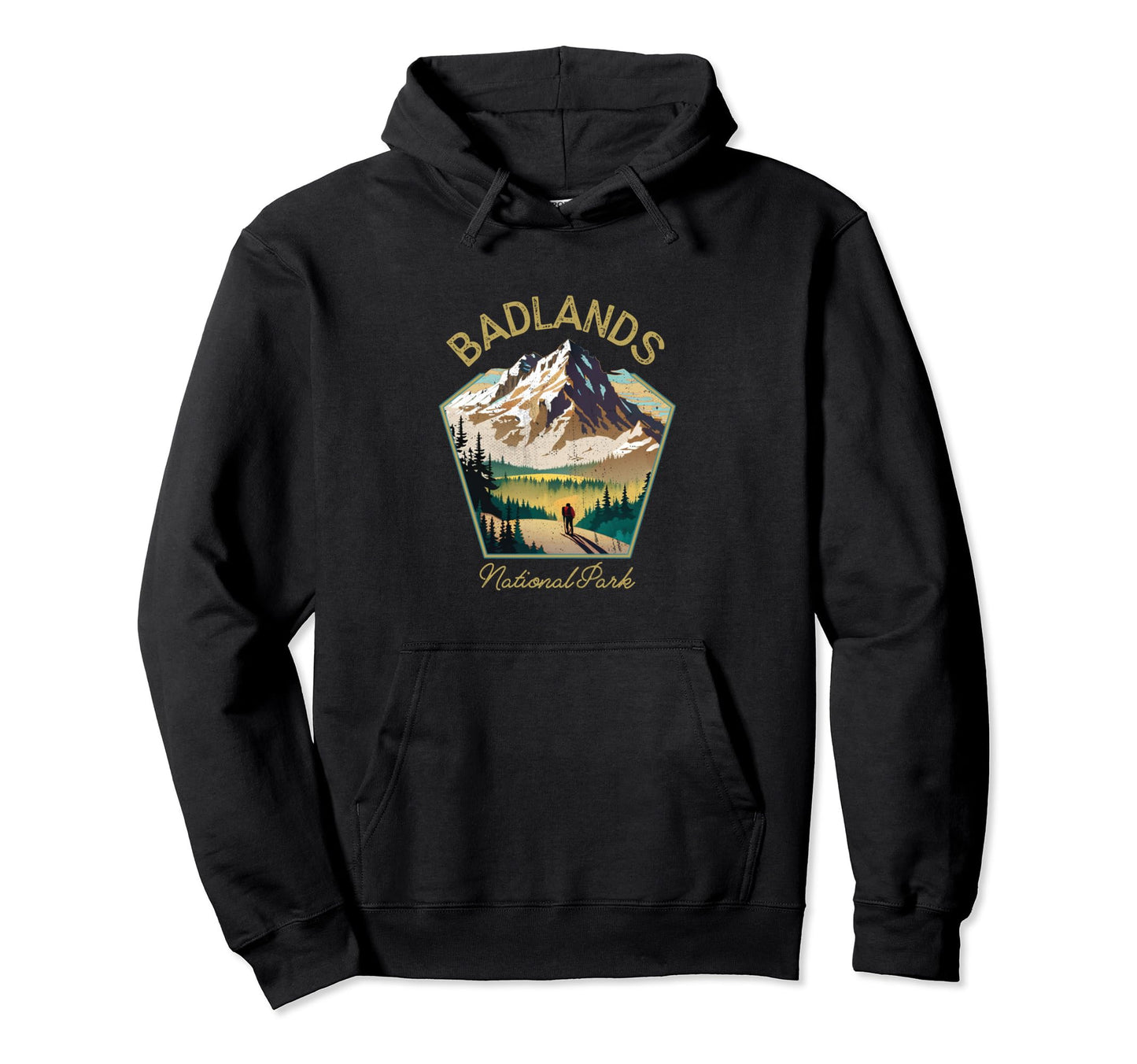 Badlands National Park Souvenir Hoodie - Novelty Apparel Unisex - T-Shirt, Sweatshirt, Hoodie