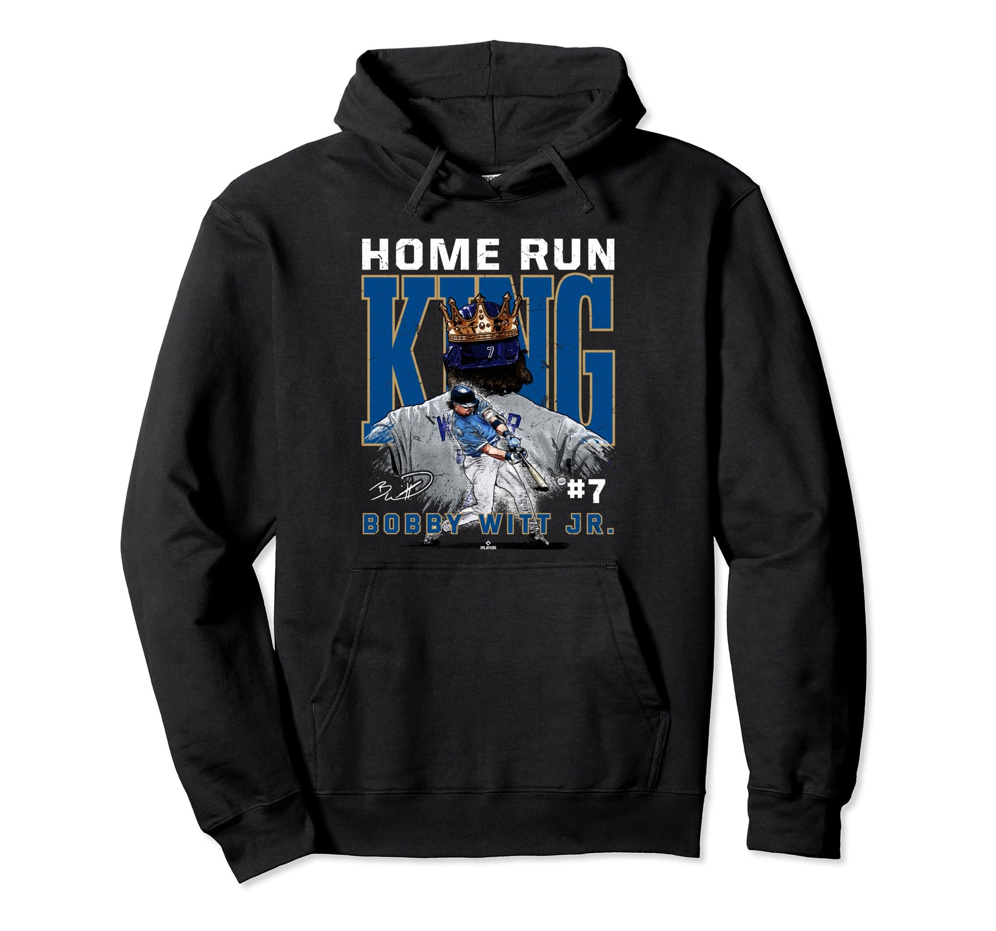 Home Run King Bobby Witt Jr Kansas City Hoodie - Unique Graphic Men Women - T-Shirt, Sweatshirt, Hoodie