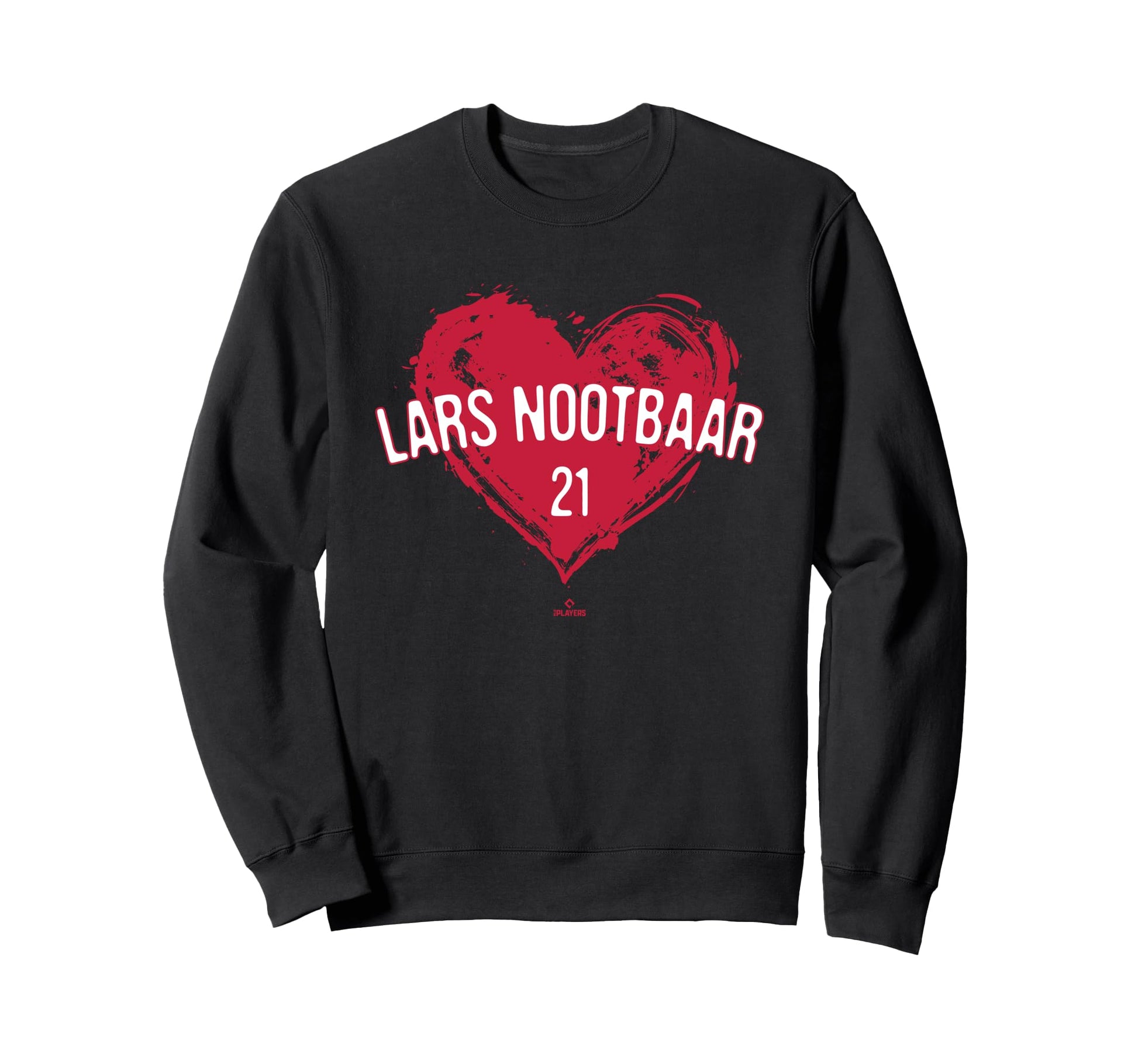 Distressed Heart Lars Nootbaar St Sweatshirt - Unique Graphic for Adults - T-Shirt, Sweatshirt, Hoodie