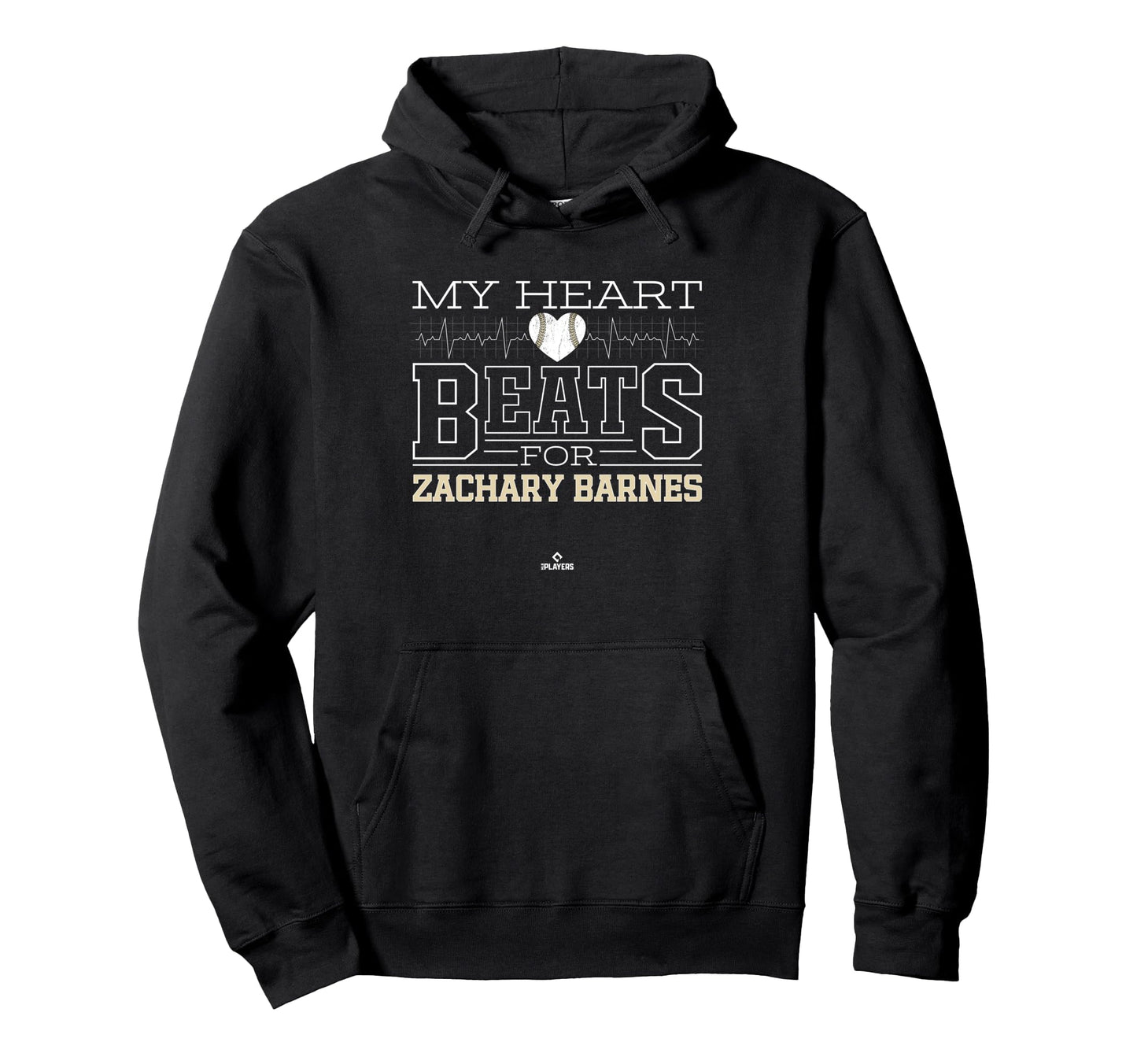 My Heart Beats Zachary Barnes Hoodie - Fun Novelty Design for Adults - T-Shirt, Sweatshirt, Hoodie