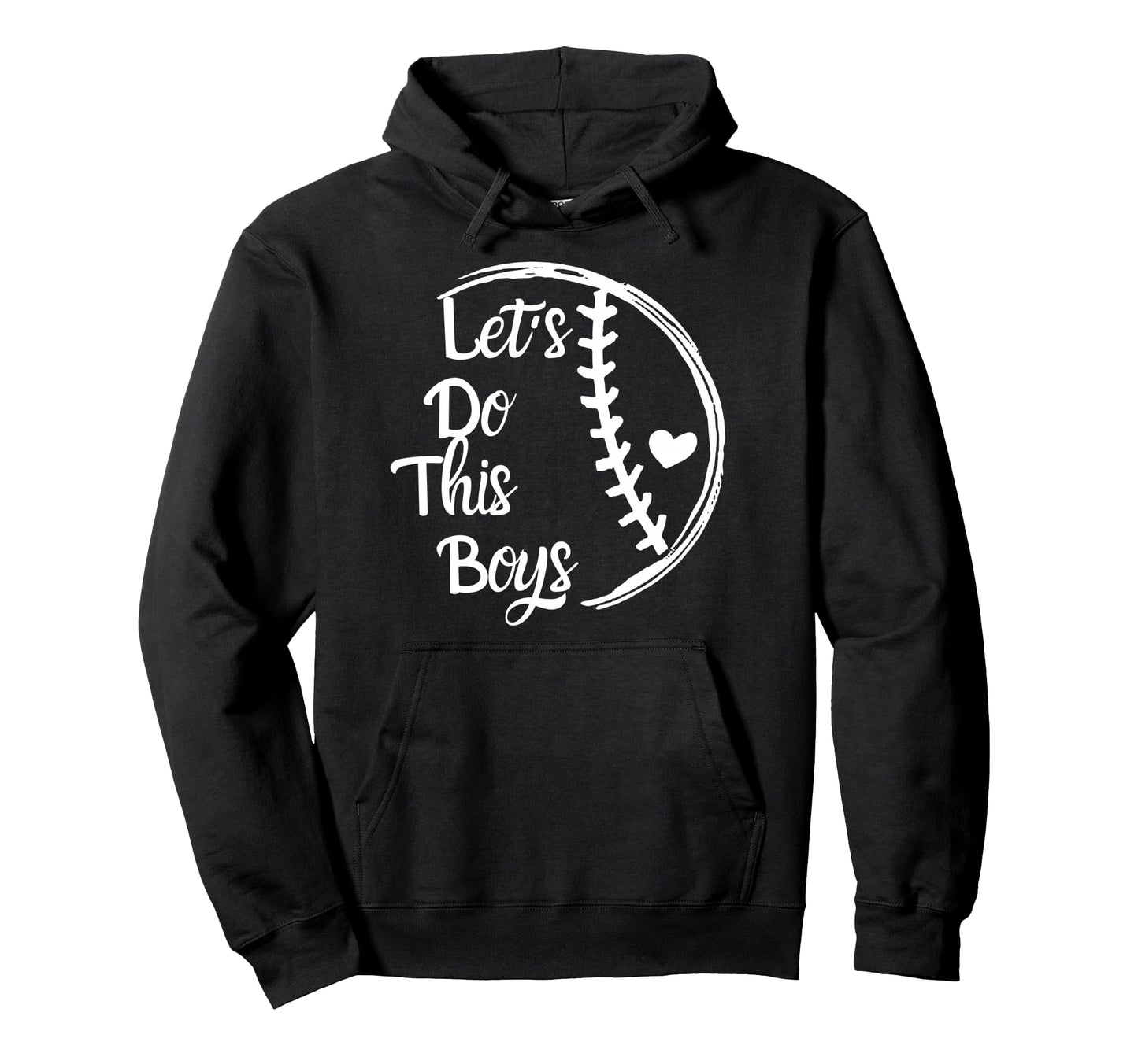 Baseball Mom Baseball Gift Lets Do Hoodie - Fun Novelty Design for Adults - T-Shirt, Sweatshirt, Hoodie