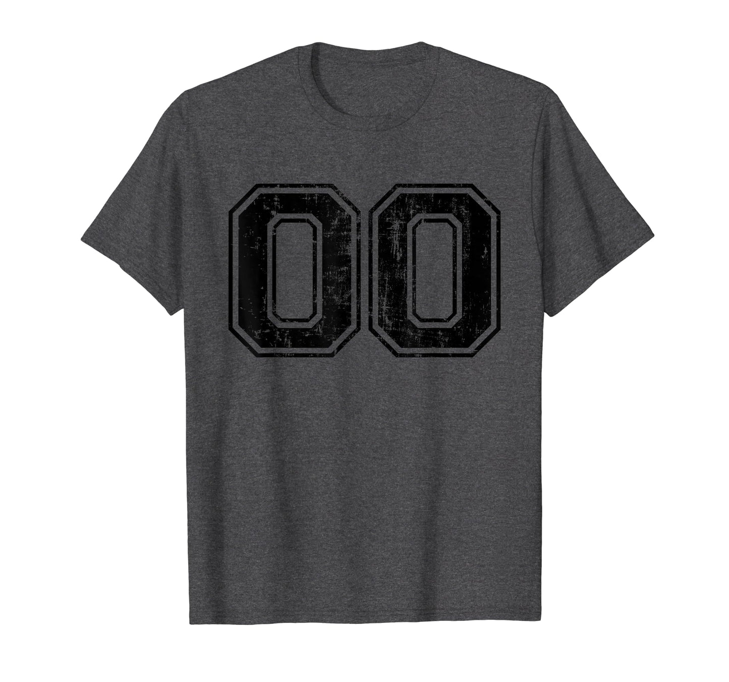 Number 00 Double Zero Varsity T-Shirt - Custom Art Print for Adults - T-Shirt, Sweatshirt, Hoodie