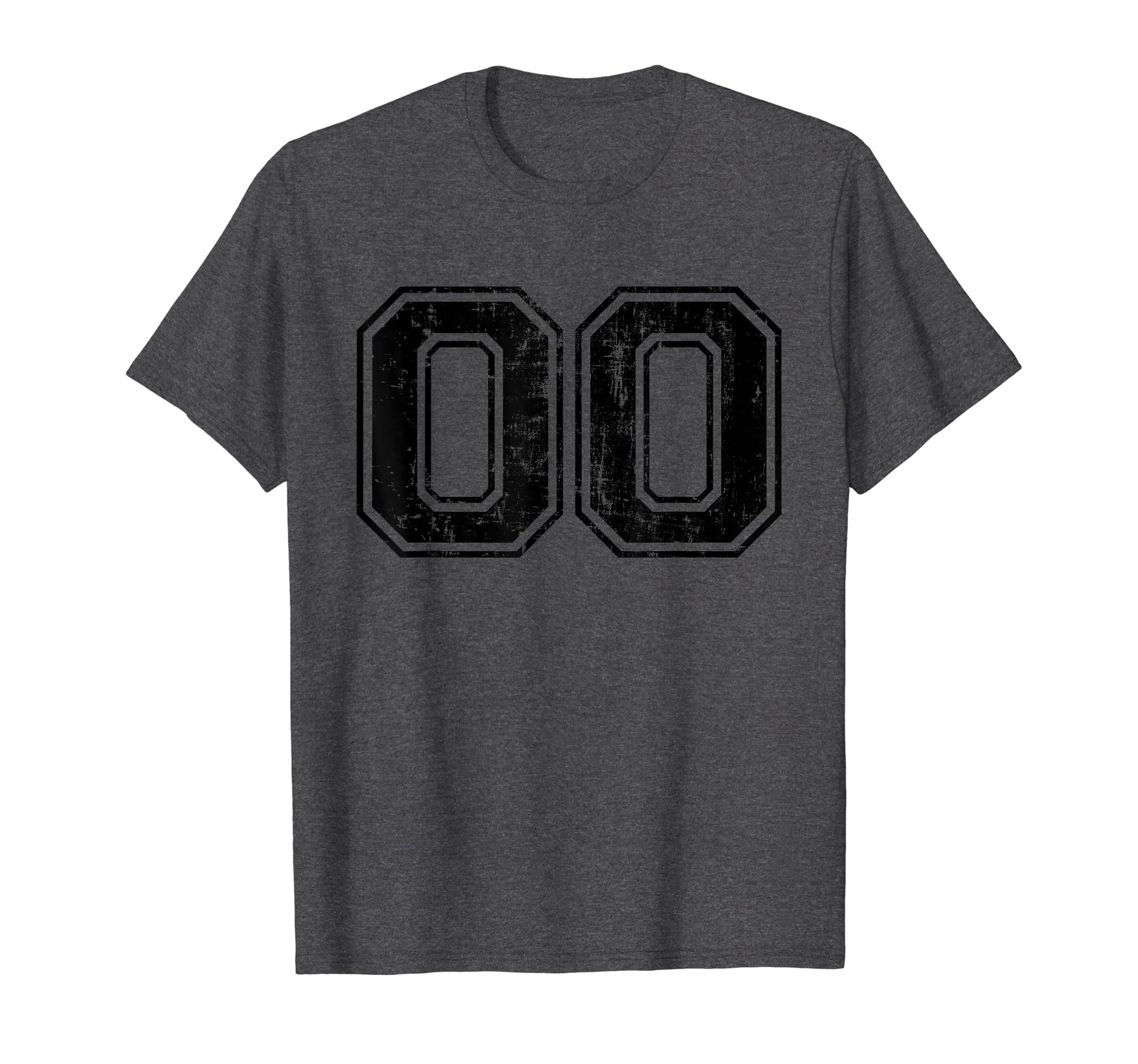 Number 00 Double Zero Varsity T-Shirt - Custom Art Print for Adults - T-Shirt, Sweatshirt, Hoodie