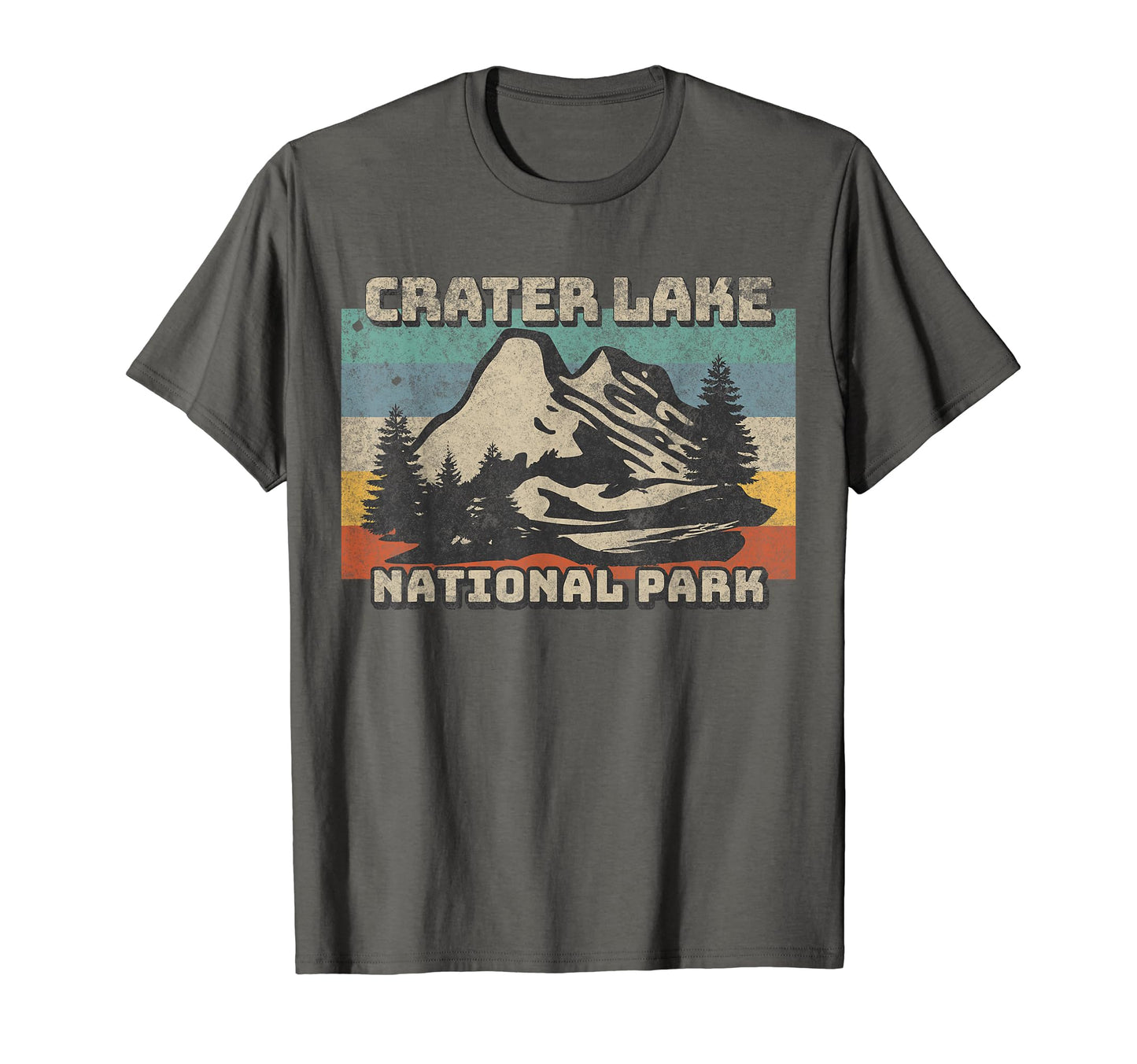 Crater Lake National Park Oregon Usa Hoodie - Minimalist Print Unisex - T-Shirt, Sweatshirt, Hoodie