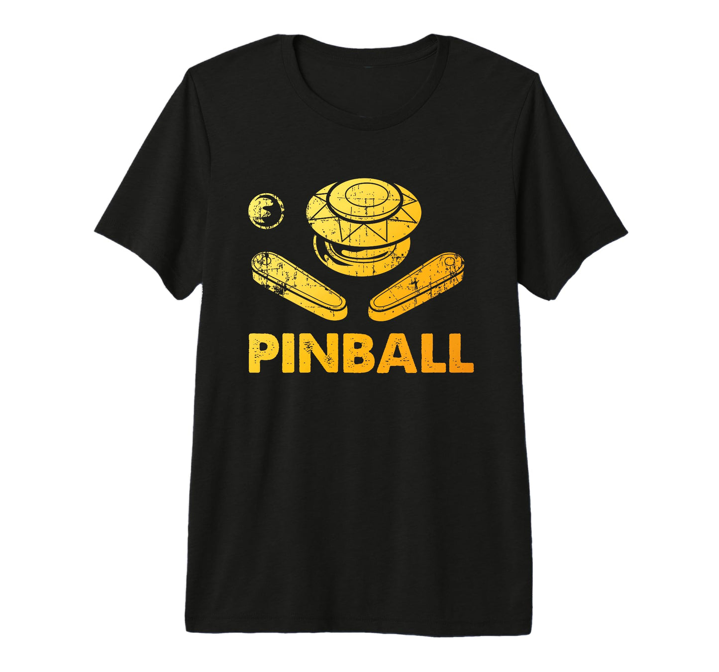 Pinball Funny Pinballer Machine T-Shirt - Fun Novelty Design for Adults - T-Shirt, Sweatshirt, Hoodie