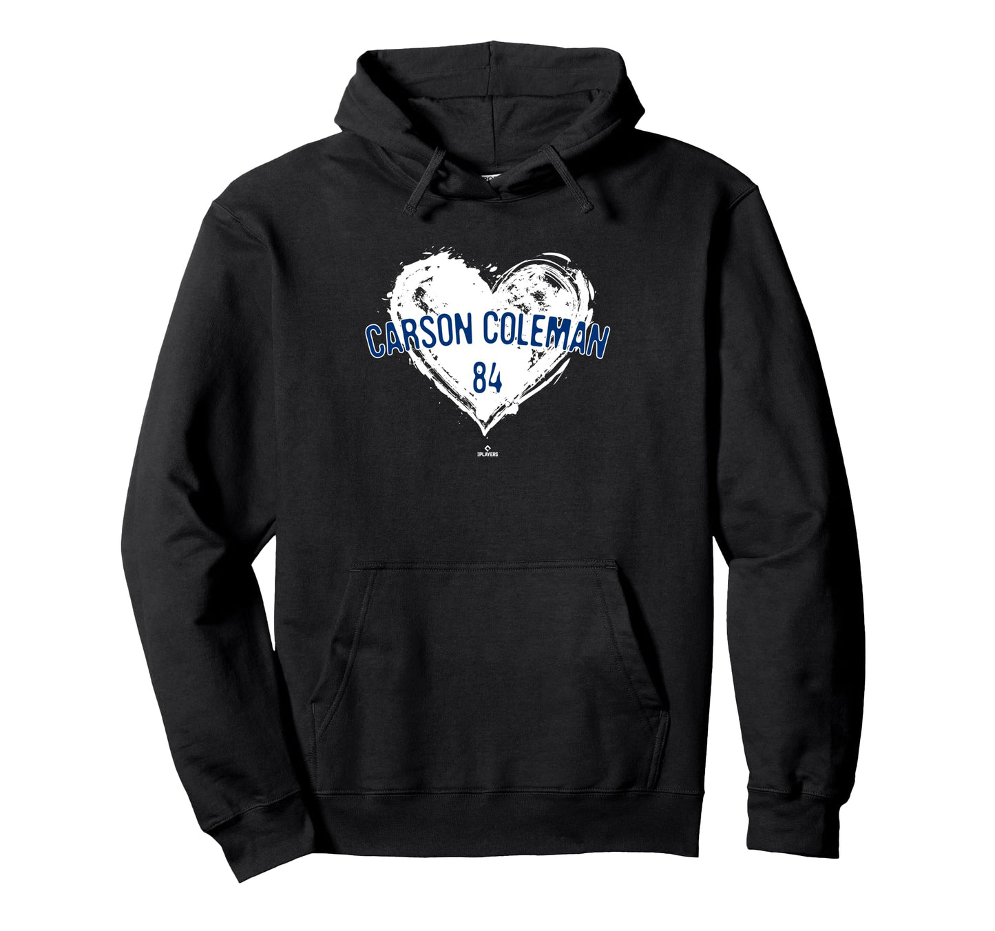 Distressed Heart Carson Coleman Hoodie - Casual Everyday Wear for Adults - T-Shirt, Sweatshirt, Hoodie