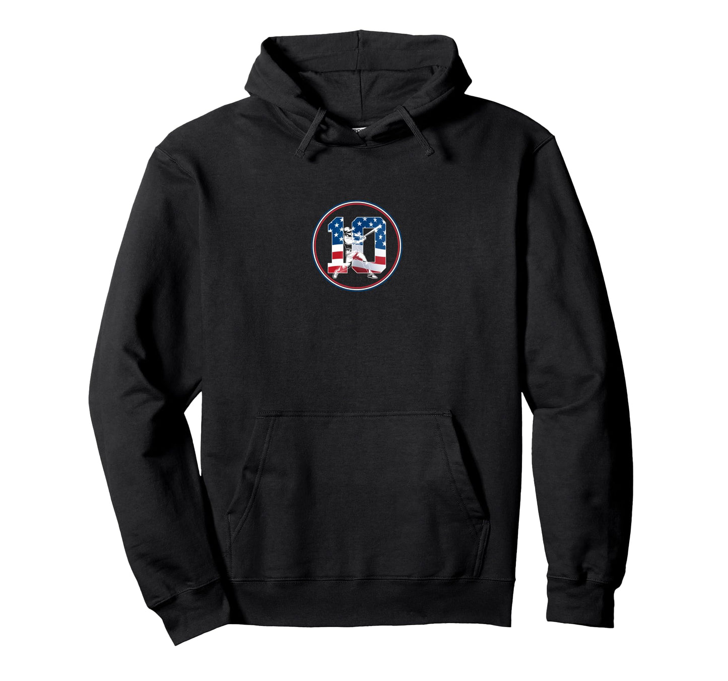 Number 10 Years Baseball 10Th Hoodie - Casual Everyday Wear Men Women - T-Shirt, Sweatshirt, Hoodie