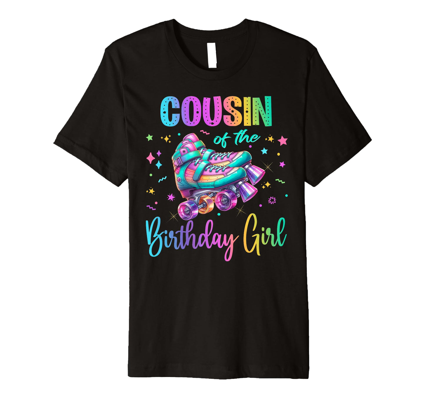 Roller Skates Birthday Skating Party T-Shirt - Novelty Apparel Men Women - T-Shirt, Sweatshirt, Hoodie