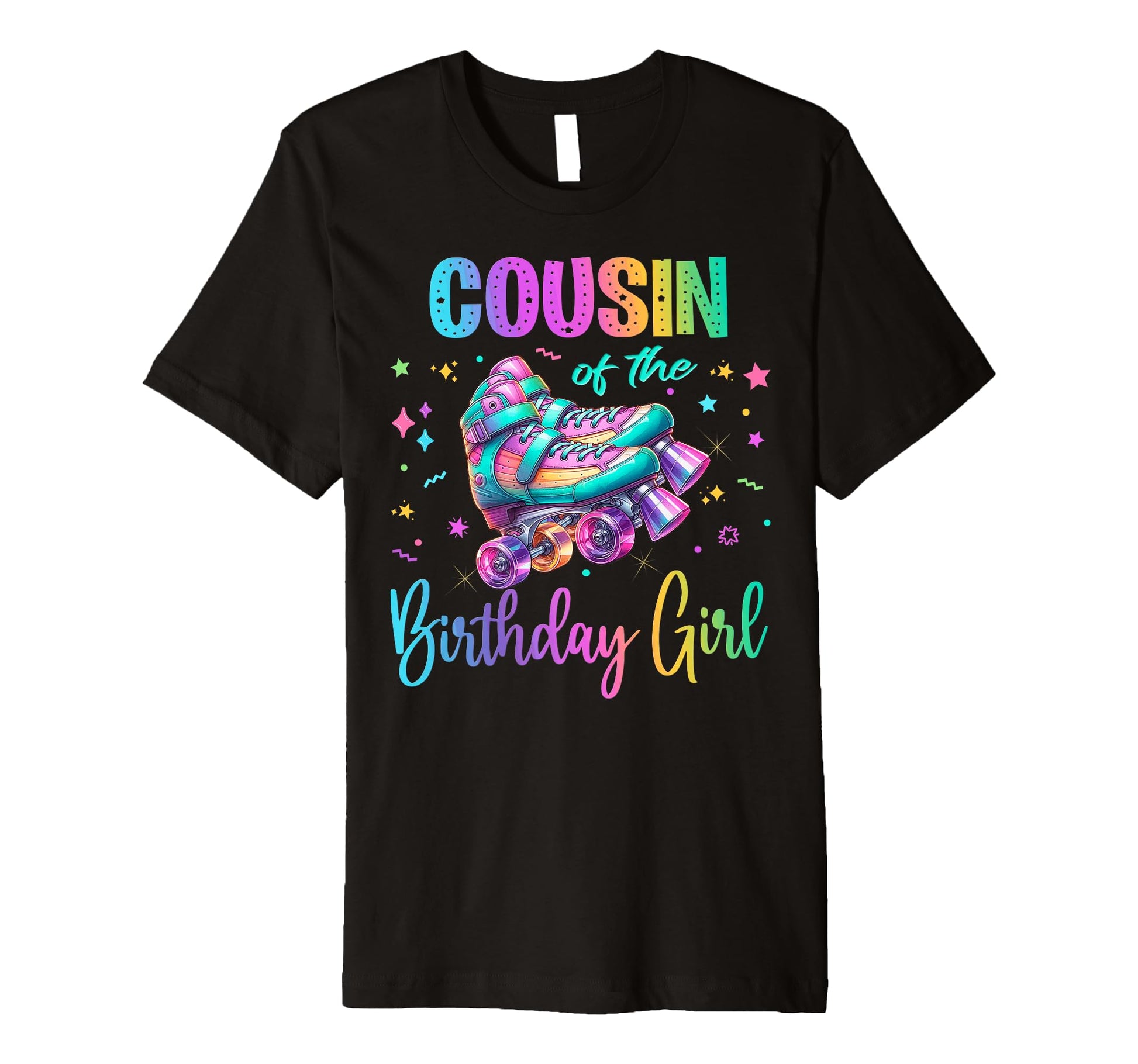 Roller Skates Birthday Skating Party T-Shirt - Novelty Apparel Men Women - T-Shirt, Sweatshirt, Hoodie
