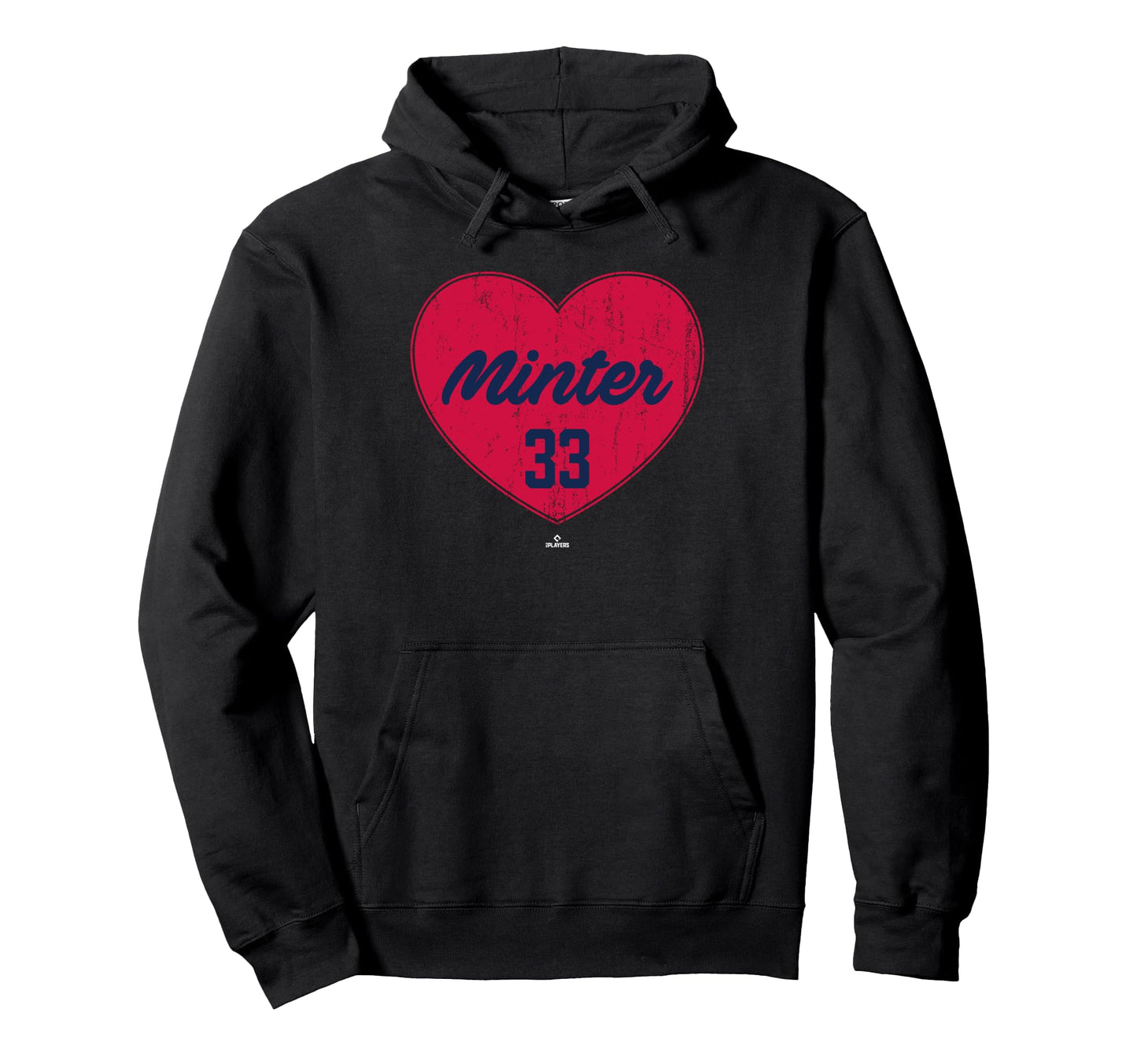 Distressed Heart J Minter Atlanta Hoodie - Aesthetic Graphic for Adults - T-Shirt, Sweatshirt, Hoodie