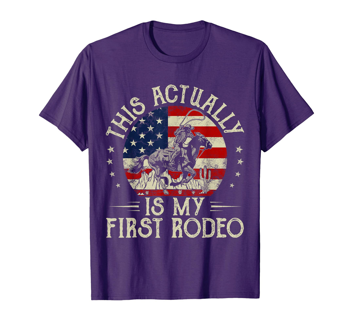 This Actually Is My First Rodeo T-Shirt - Streetwear Style for Adults - T-Shirt, Sweatshirt, Hoodie