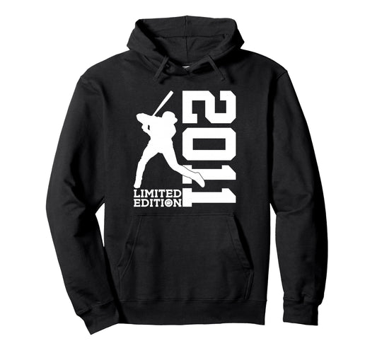 15Th Birthday Baseball 2011 Hoodie - Streetwear Style for Adults - T-Shirt, Sweatshirt, Hoodie