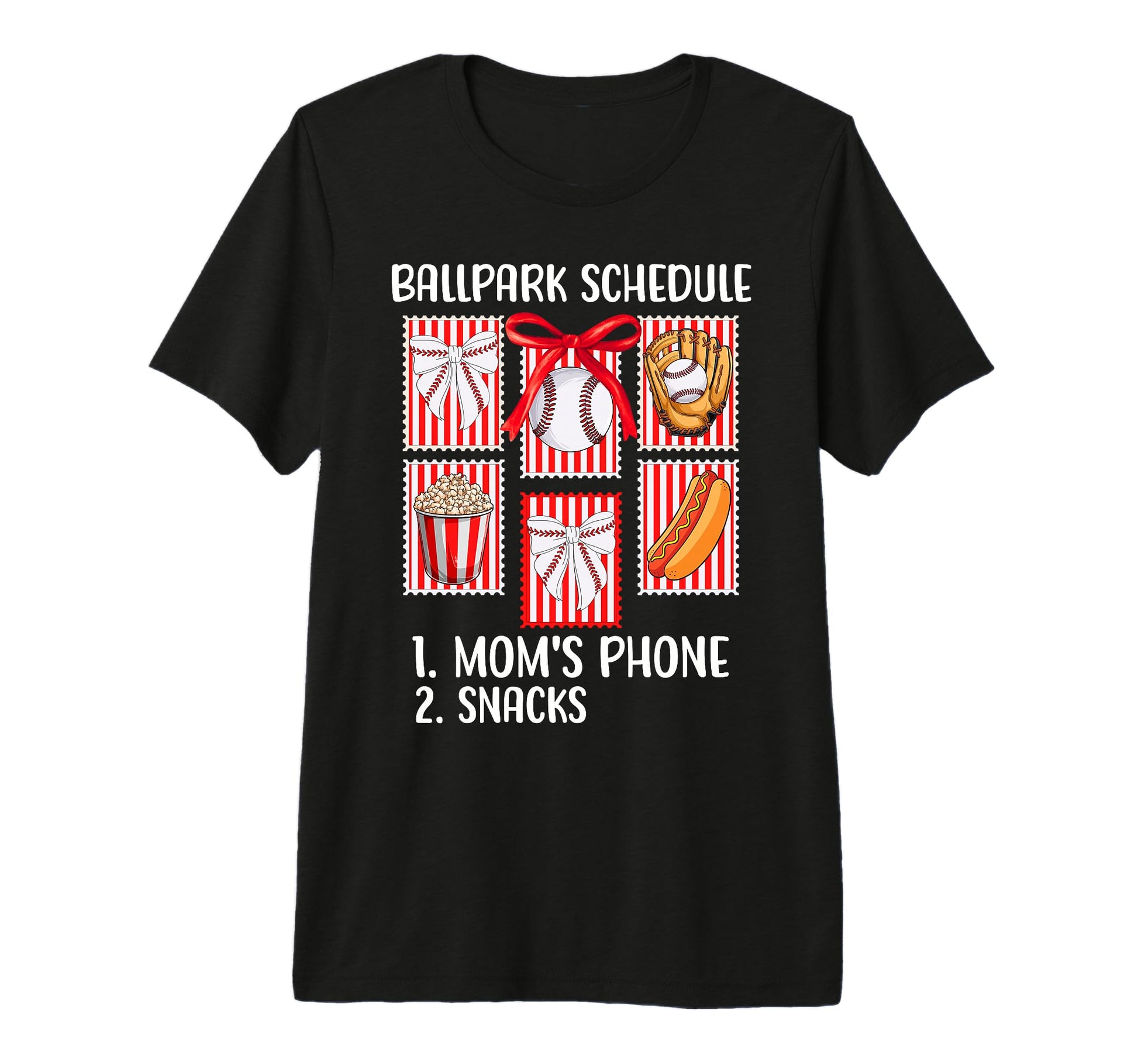 Baseball Sister Sis Coquette Bow Game T-Shirt - Novelty Apparel Men Women - T-Shirt, Sweatshirt, Hoodie