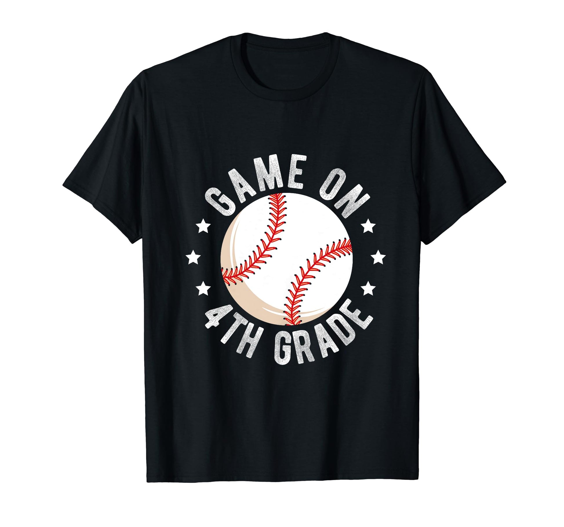 Game 4Th Grade Baseball School Student T-Shirt - Unique Graphic Unisex - T-Shirt, Sweatshirt, Hoodie
