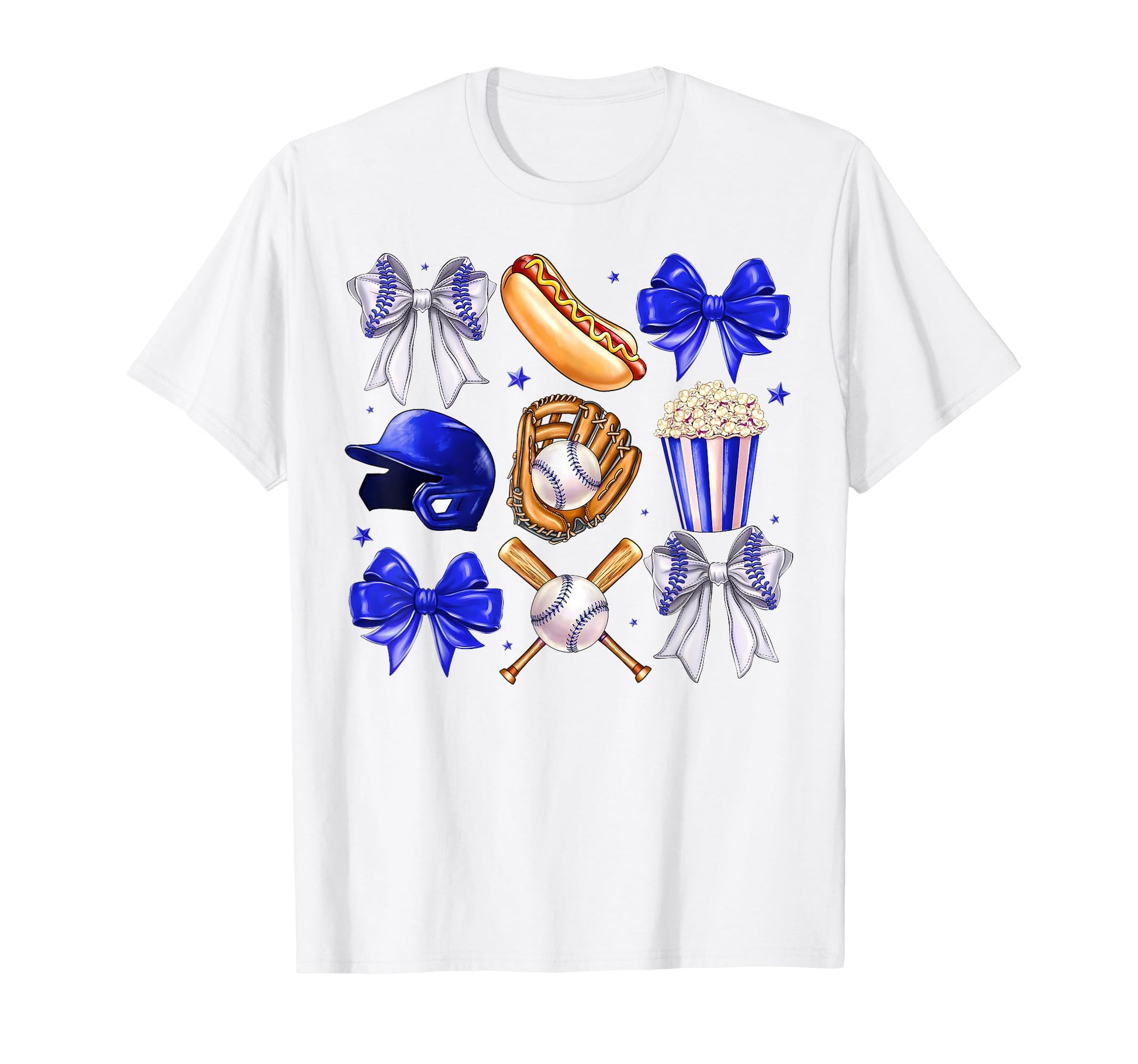 Baseball Coquette Bow Baseball Mama T-Shirt - Aesthetic Graphic Men Women - T-Shirt, Sweatshirt, Hoodie
