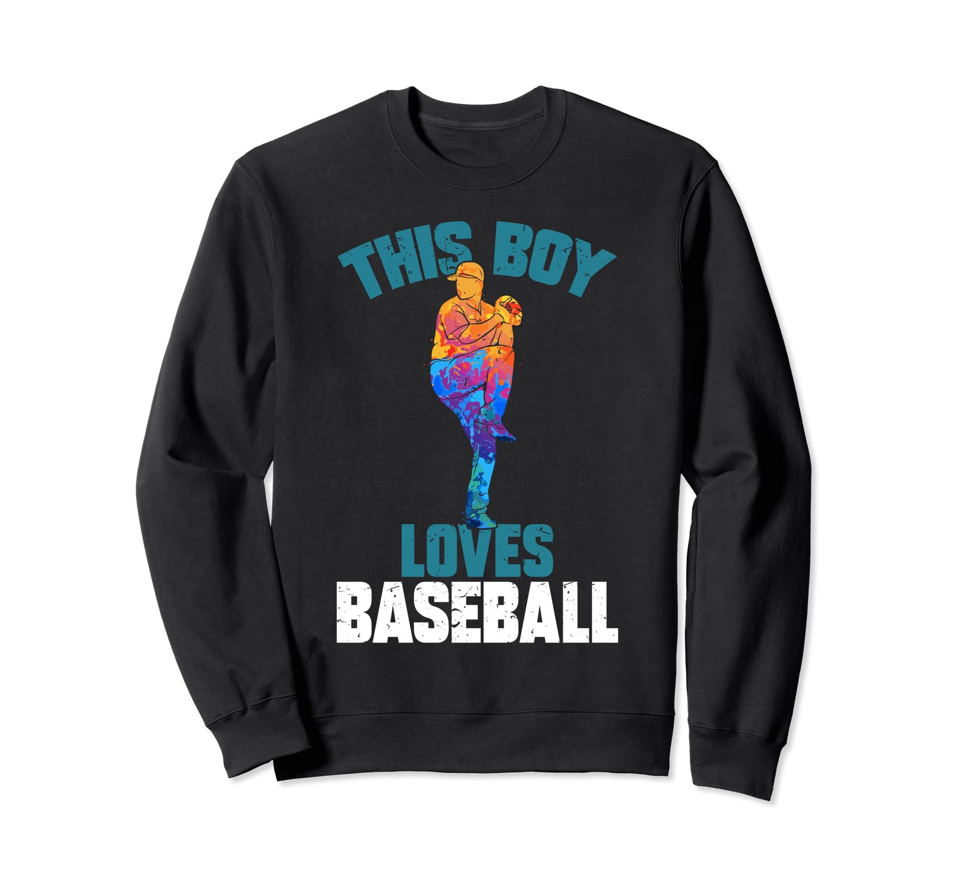 This Loves Baseball Funny Sport Sweatshirt - Novelty Apparel Men Women - T-Shirt, Sweatshirt, Hoodie