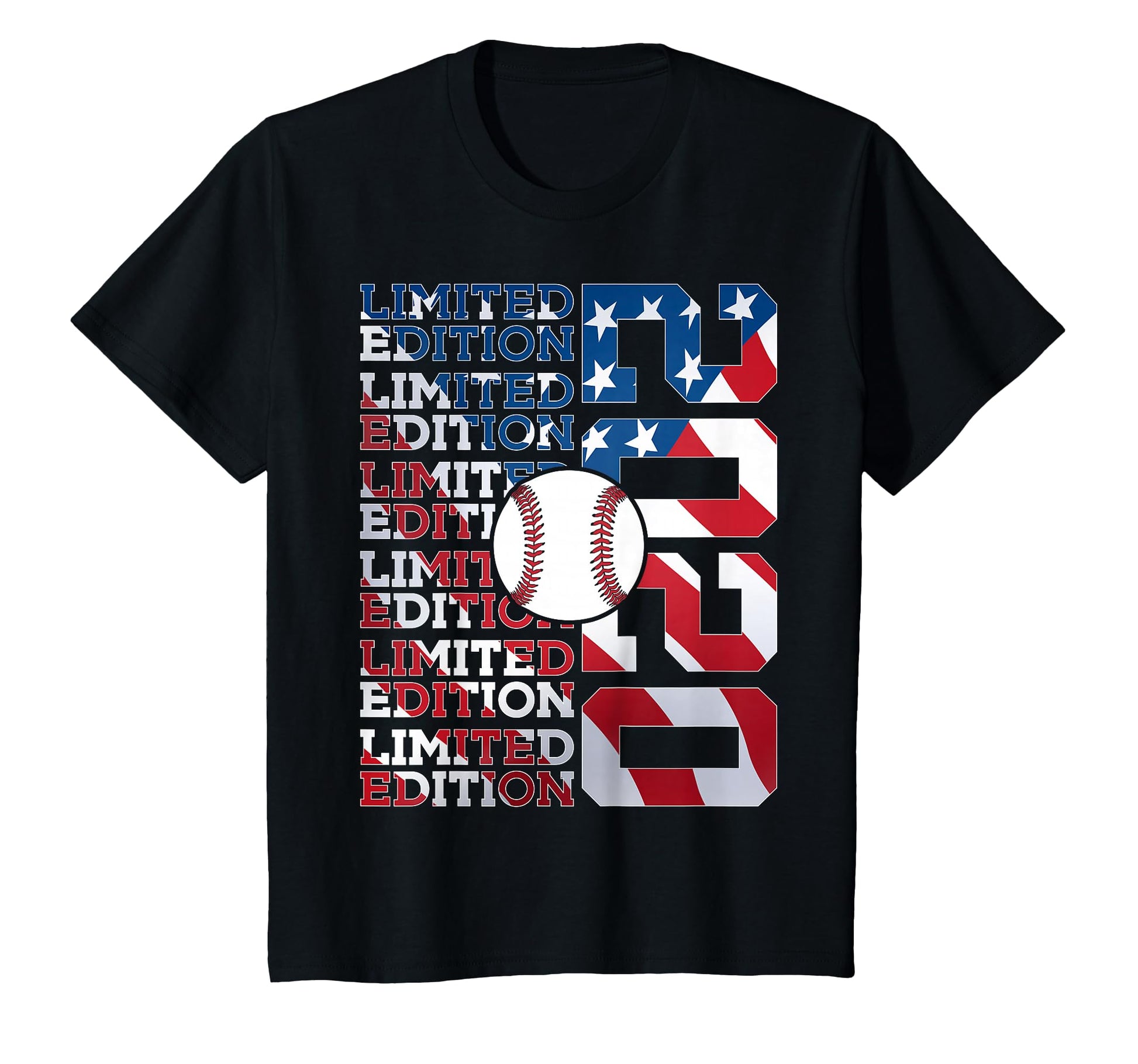 2020 Baseball 6Th Birthday T-Shirt - Aesthetic Graphic for Adults - T-Shirt, Sweatshirt, Hoodie