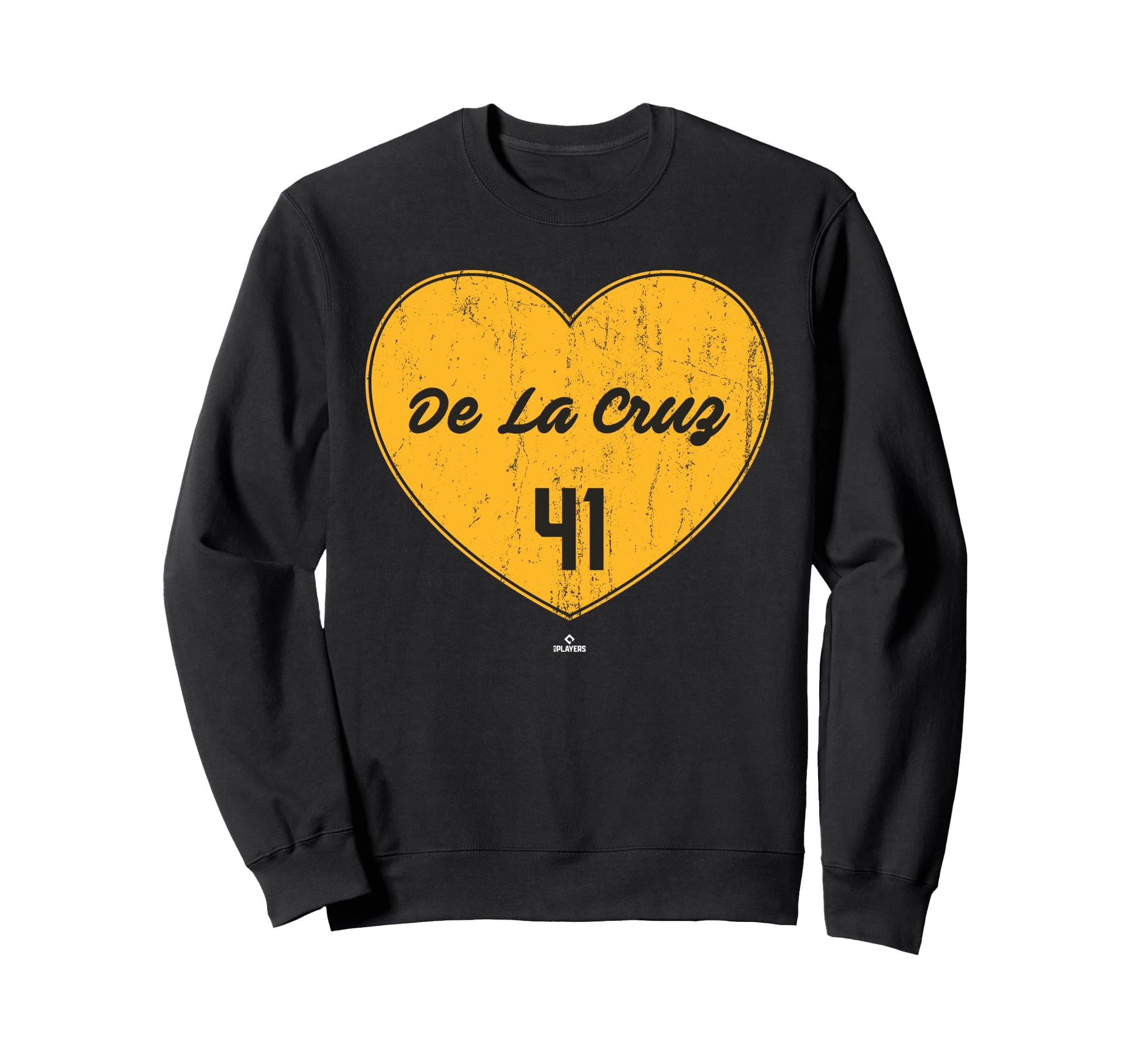 Distressed Heart Bryan De La Cruz Sweatshirt - Streetwear Style for Adults - T-Shirt, Sweatshirt, Hoodie
