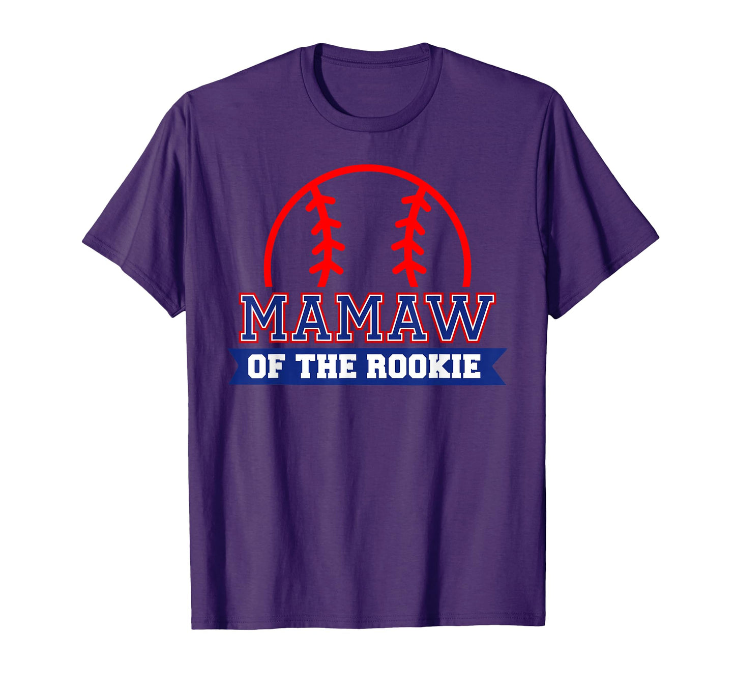 Mamaw Rookie 1St Birthday Baseball T-Shirt - Novelty Apparel Men Women - T-Shirt, Sweatshirt, Hoodie