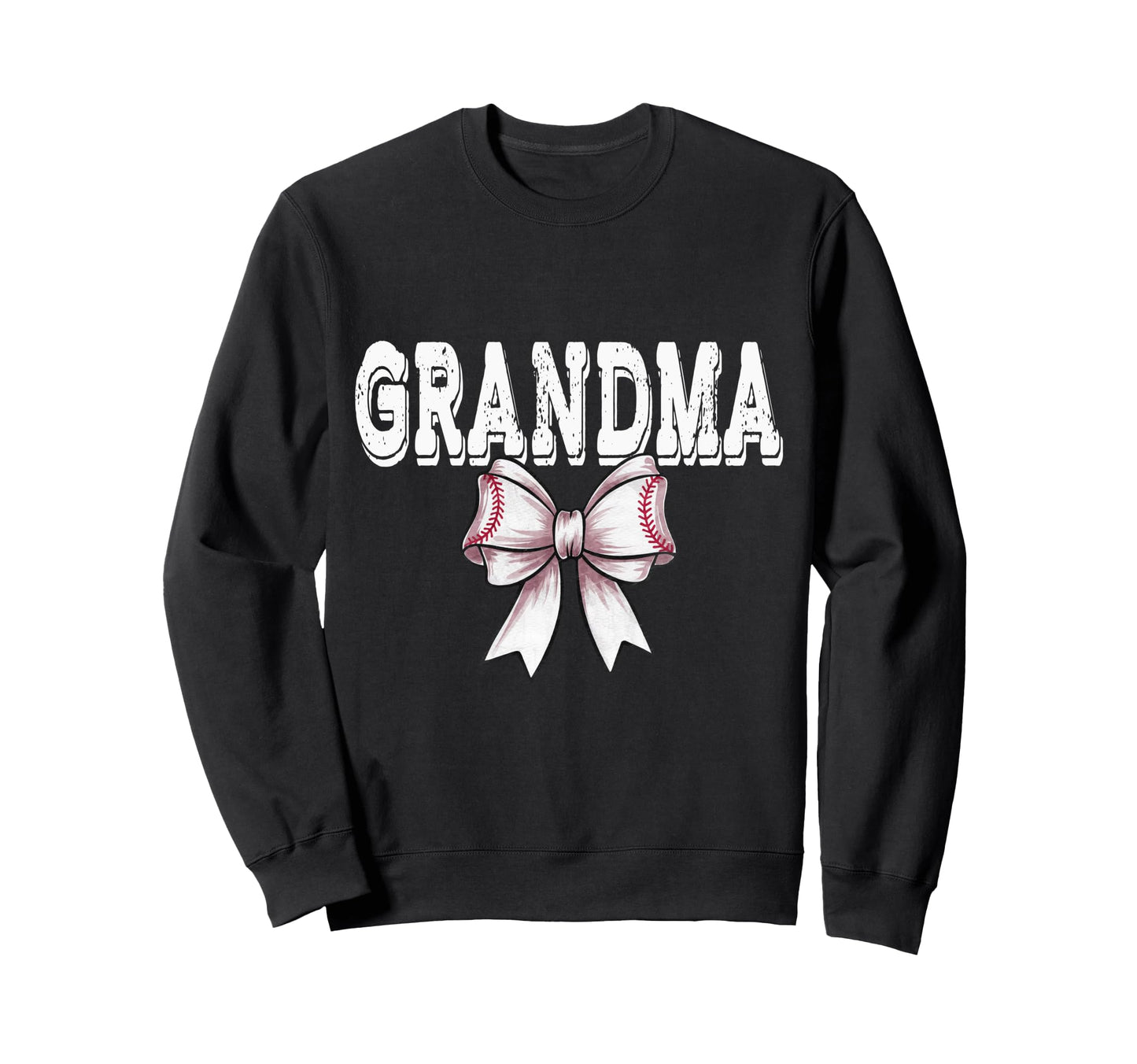 Coquette Baseball Bow Mom Sister Sweatshirt - Fun Novelty Design Men Women - T-Shirt, Sweatshirt, Hoodie