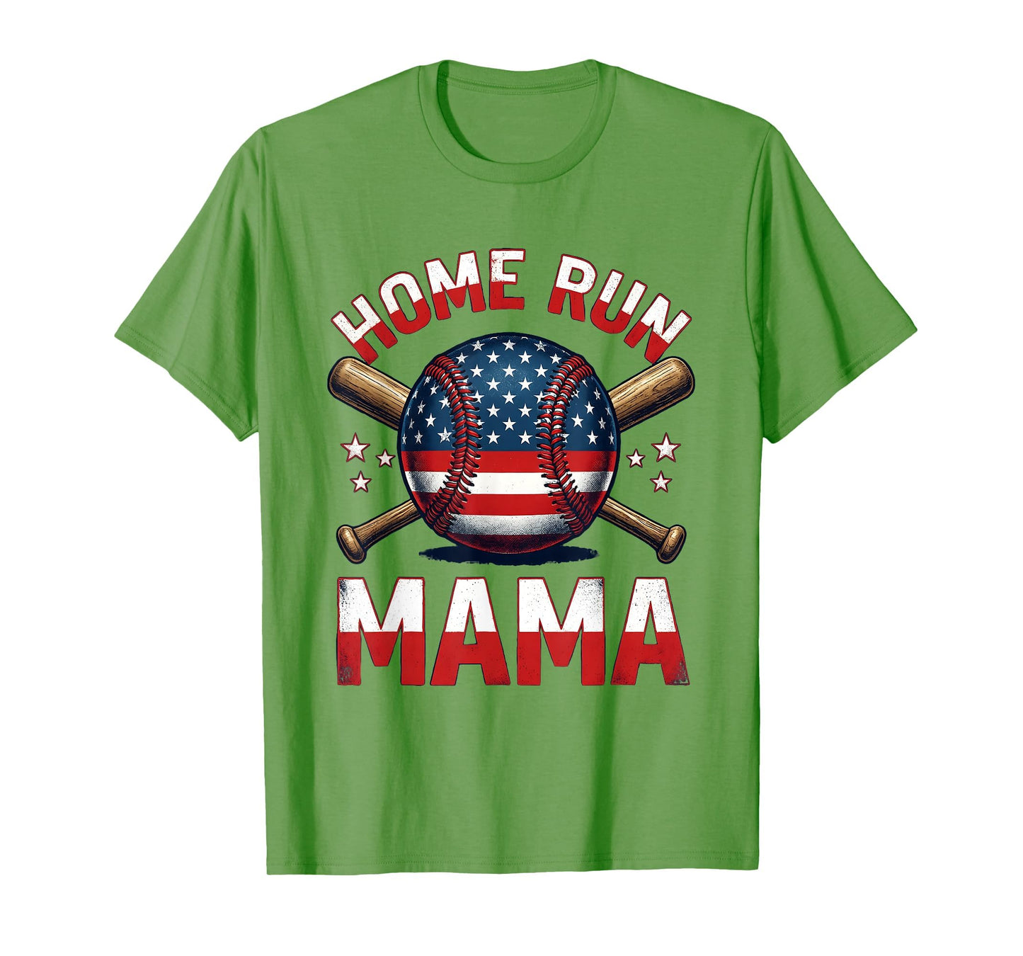Home Run Mama Baseball Mom T-Shirt - Trendy Graphic for Adults - T-Shirt, Sweatshirt, Hoodie