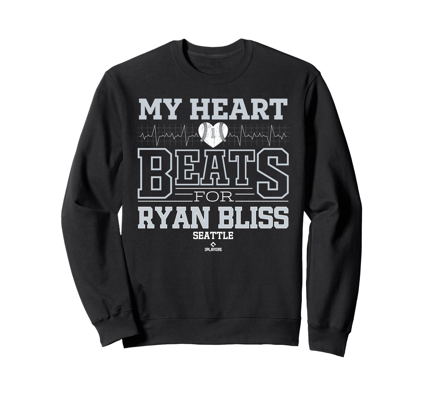 My Heart Beats Ryan Bliss Sweatshirt - Casual Everyday Wear Men Women - T-Shirt, Sweatshirt, Hoodie